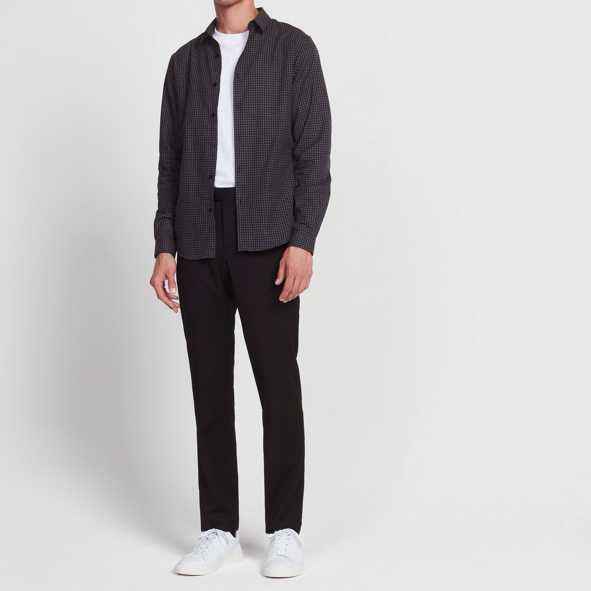 Chemise à carreaux vichy Sandro seconde main