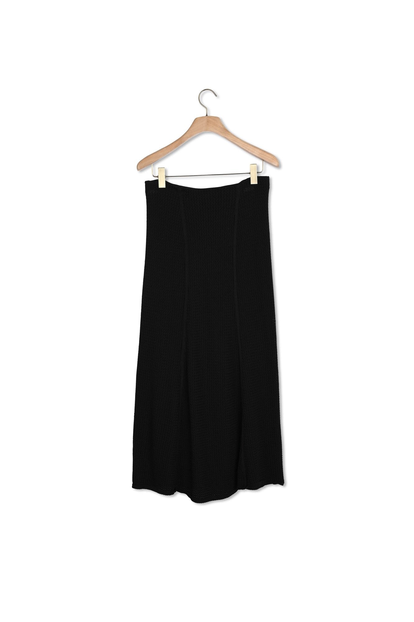 Jupe longue en maille fantaisie Sandro seconde main