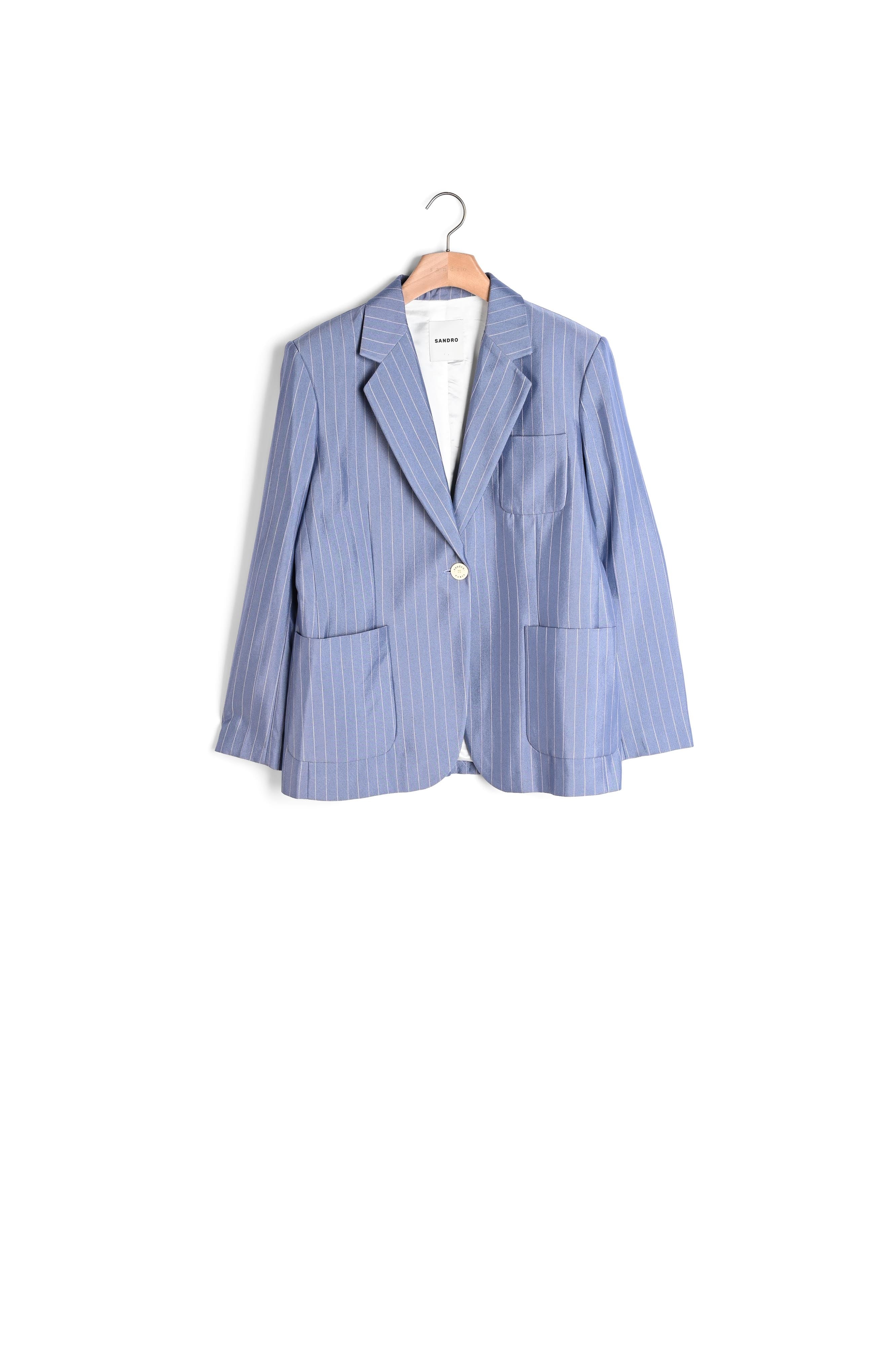 Veste de tailleur rayée Sandro seconde main