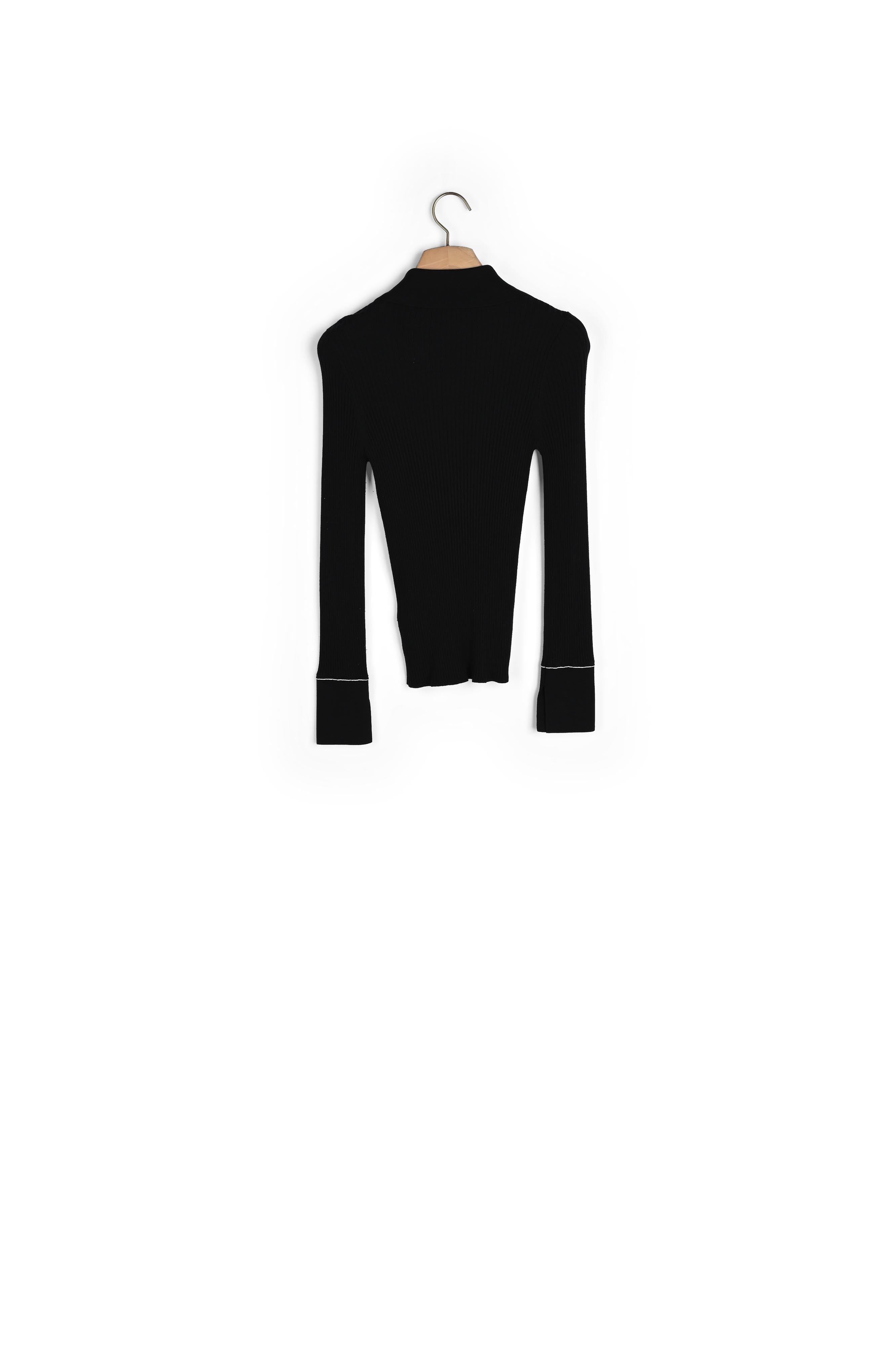 Cardigan en Maille fine surpiquée Sandro seconde main