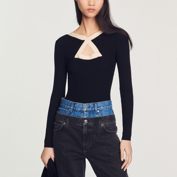 Body à manches longues Sandro seconde main