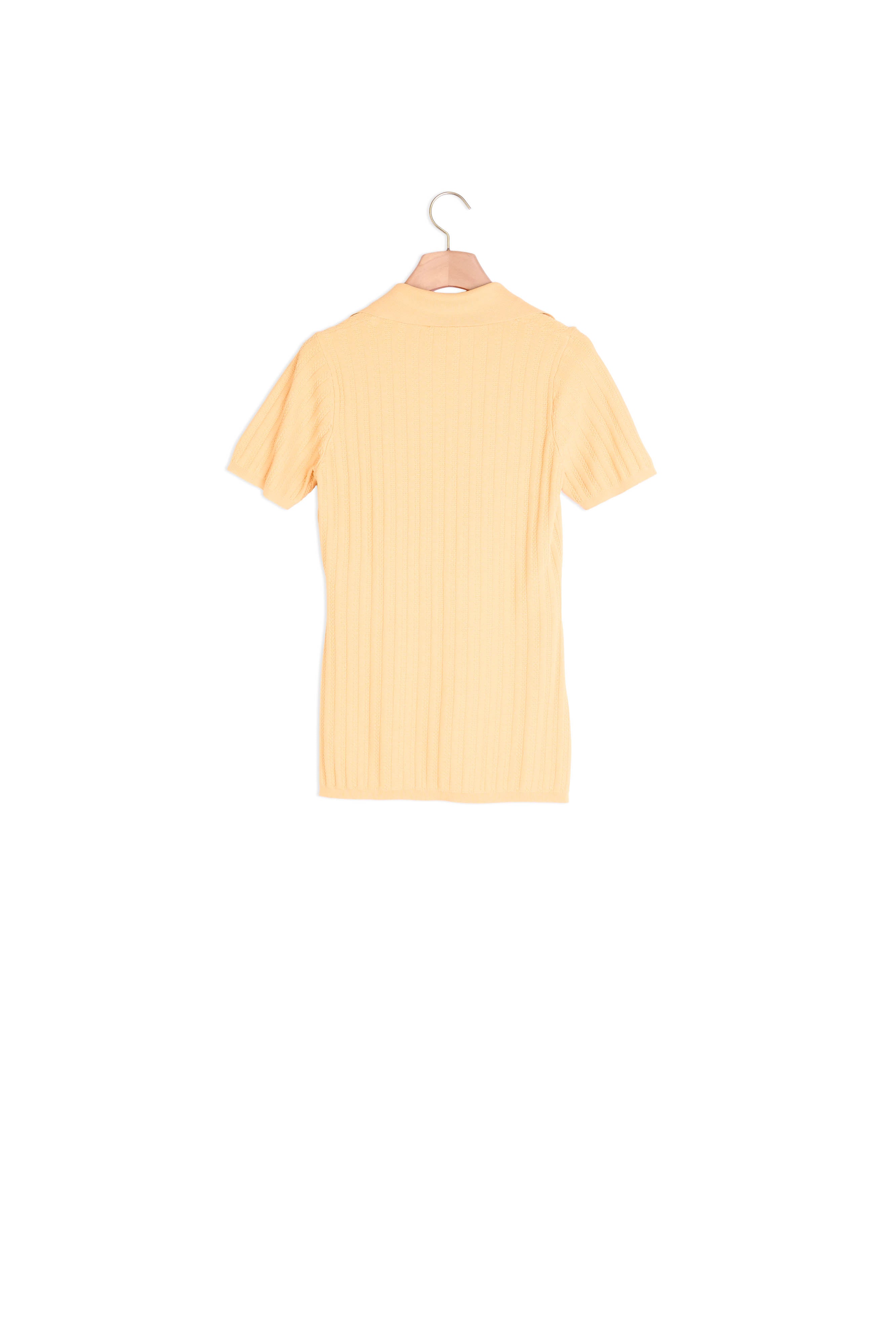 Top en Maille à boutons perles Sandro seconde main