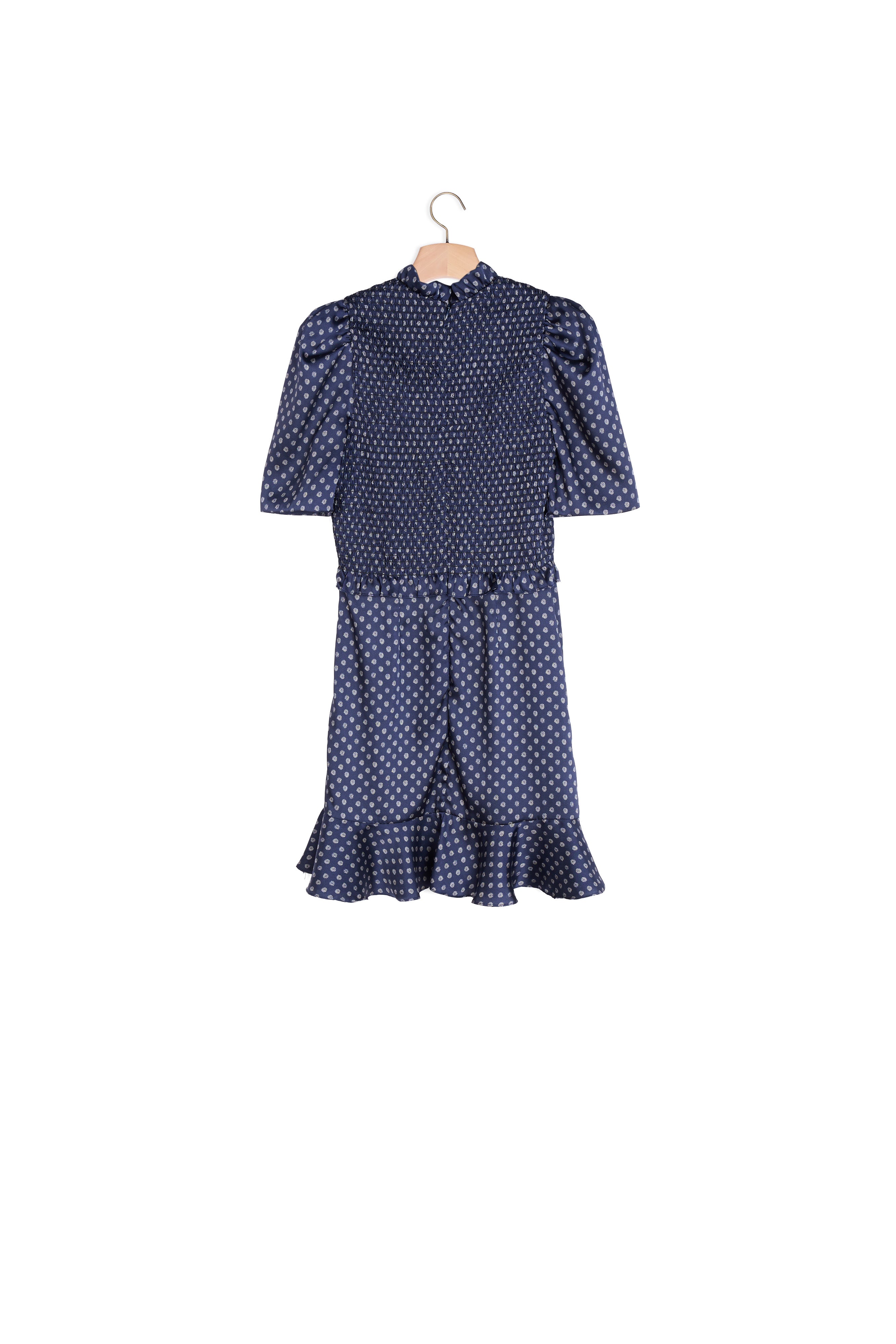 Robe courte à imprimé pois Sandro seconde main