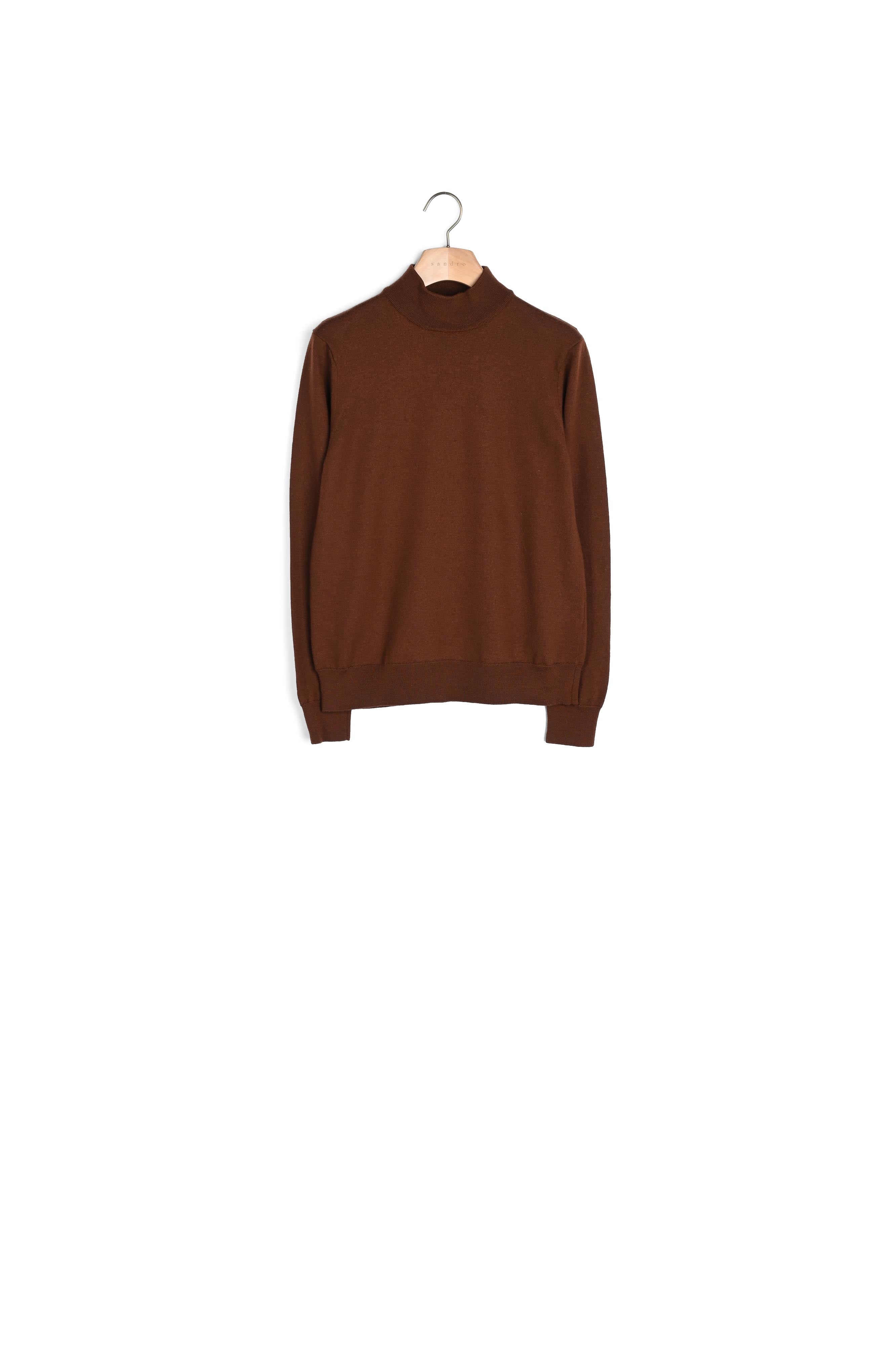 Pull à col cheminée Sandro seconde main