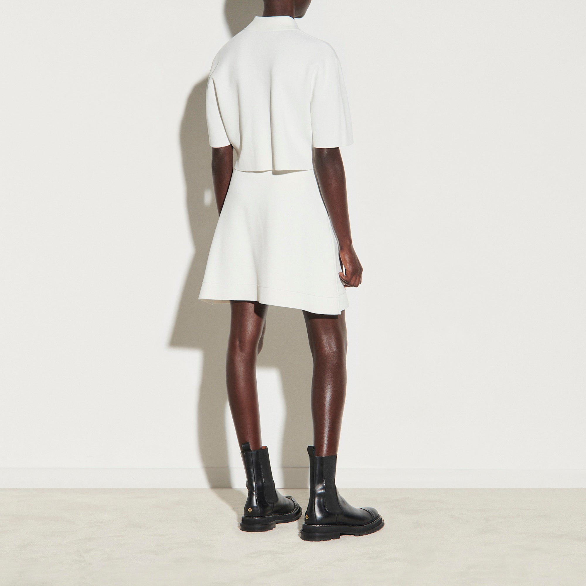 Jupe courte en Maille Sandro seconde main