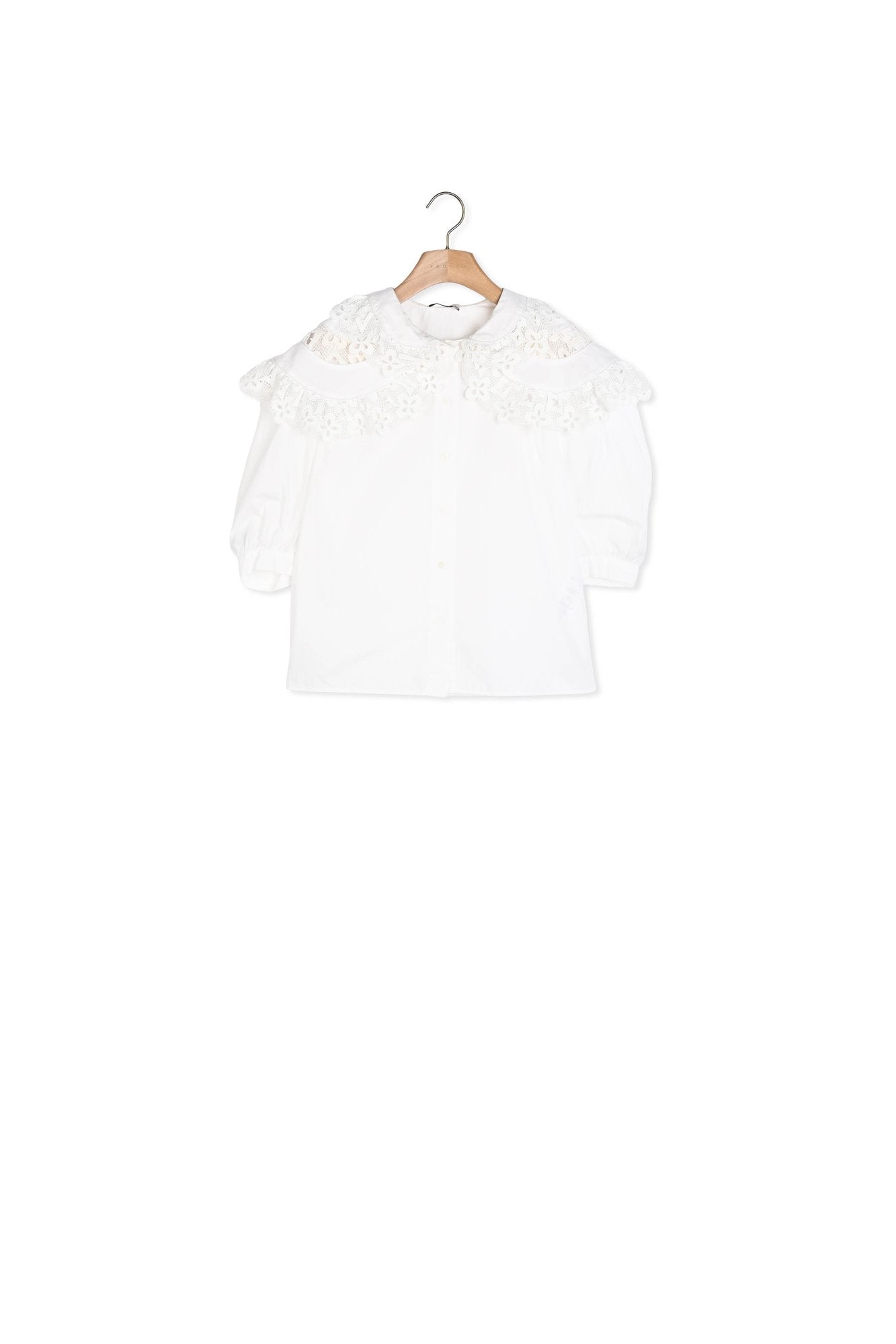 Chemise en coton Sandro seconde main