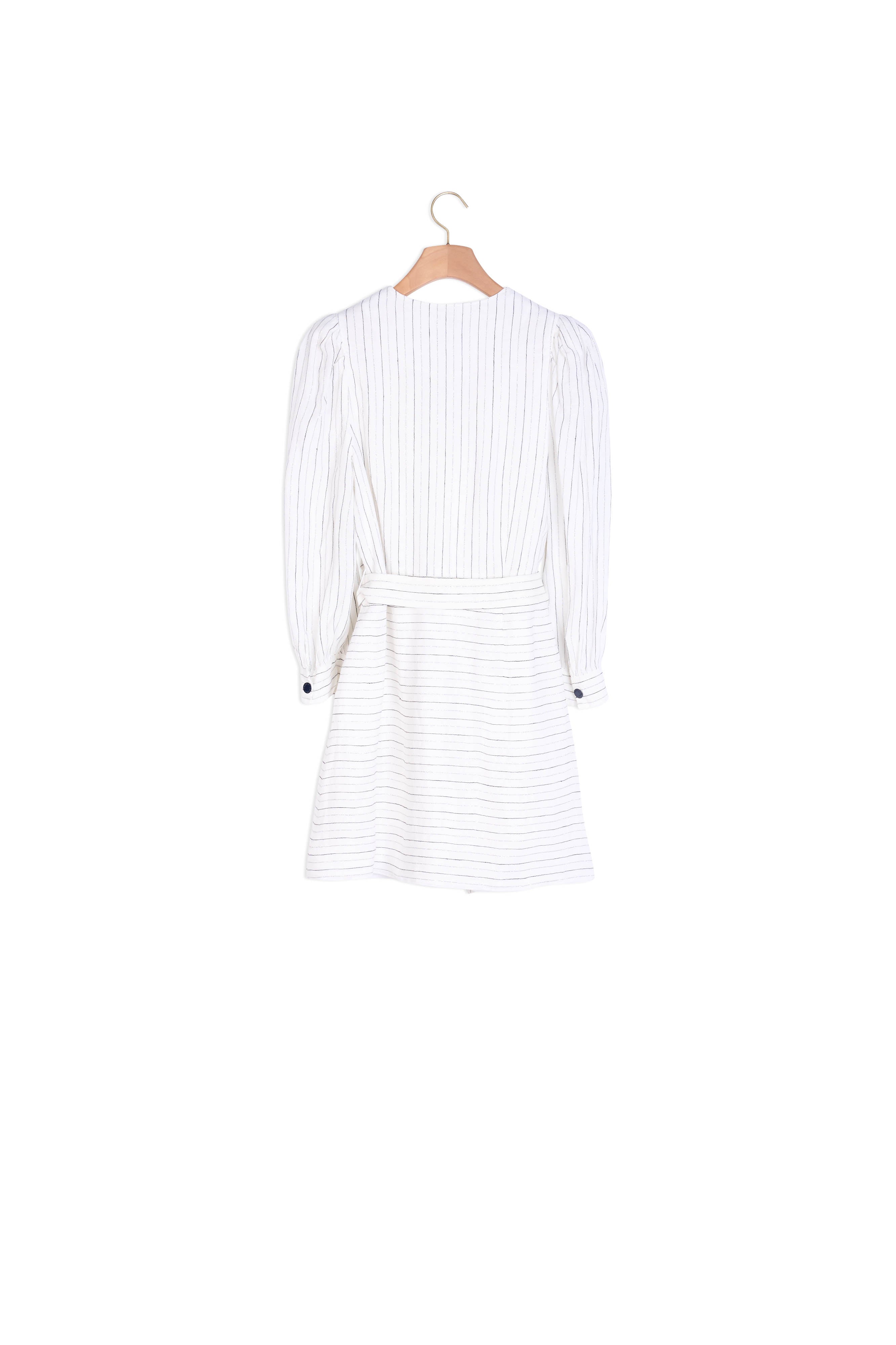 Robe courte à fines rayures Sandro seconde main