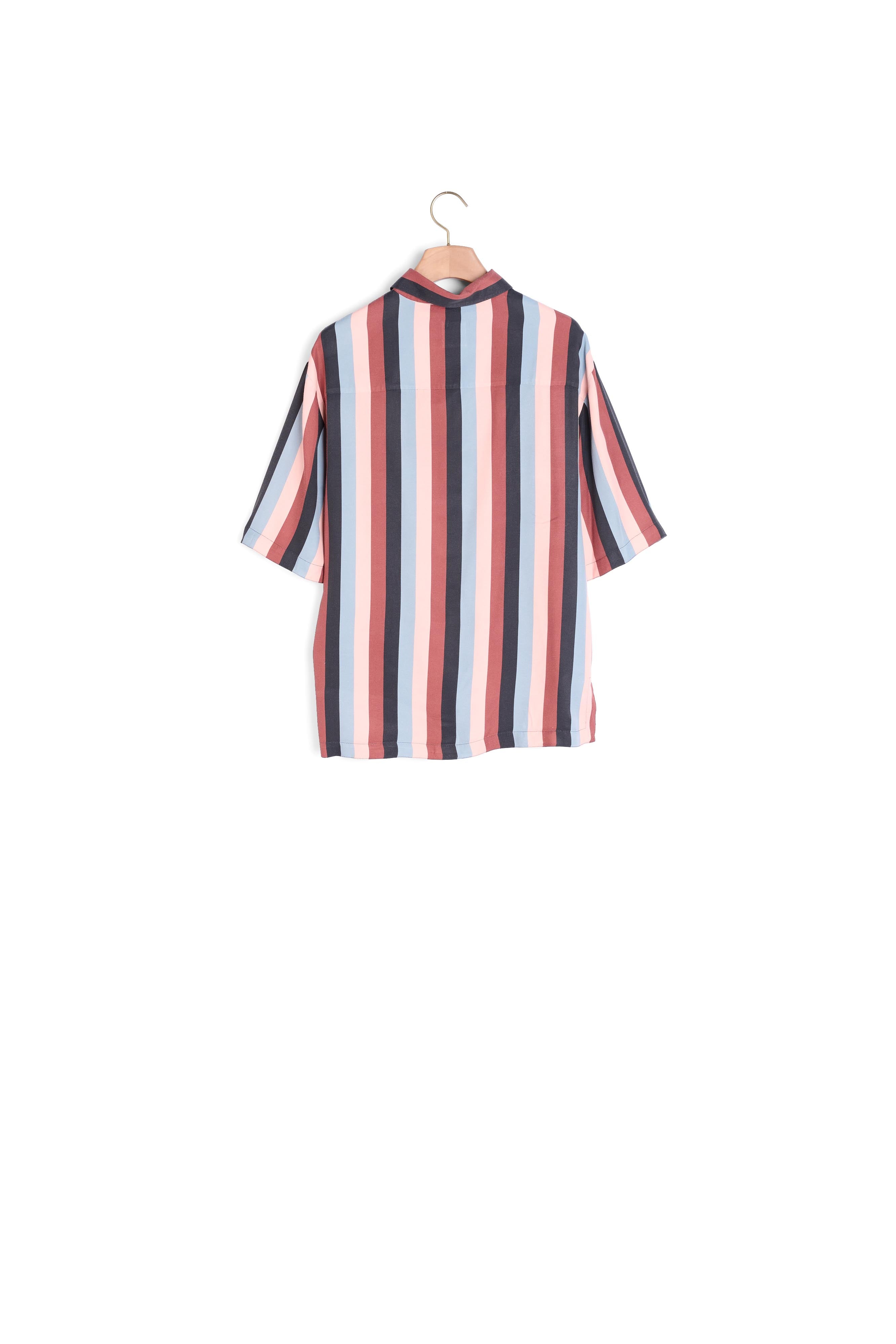 Chemise fluide à rayures imprimées Sandro seconde main