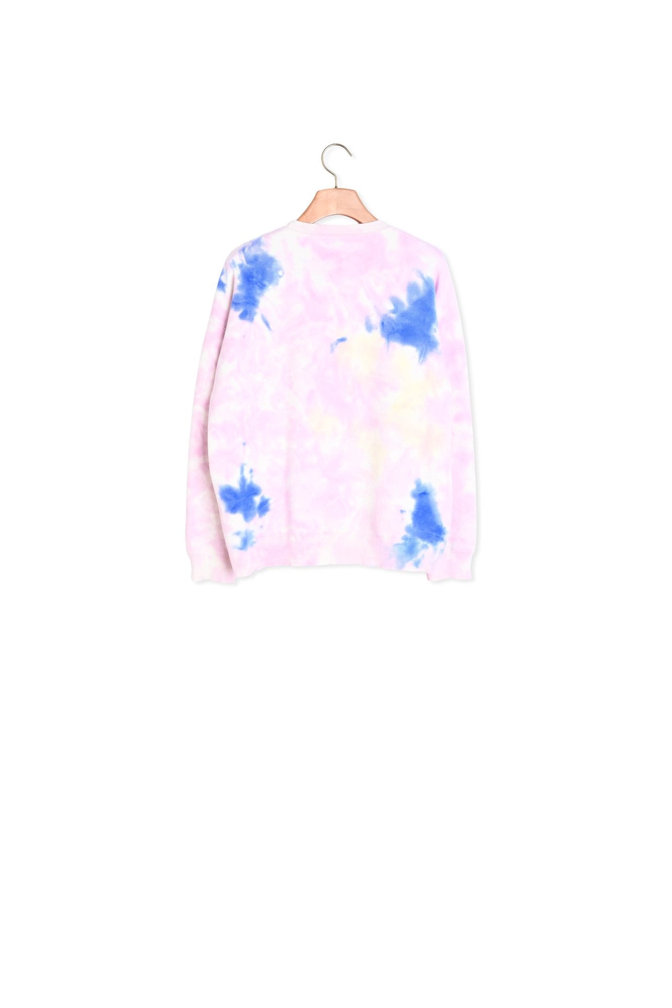 Pull tie and dye avec broderie smiley Sandro seconde main