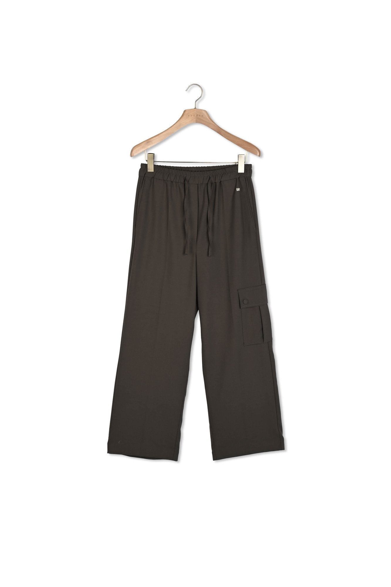 Pantalon taille élastiquée Sandro seconde main