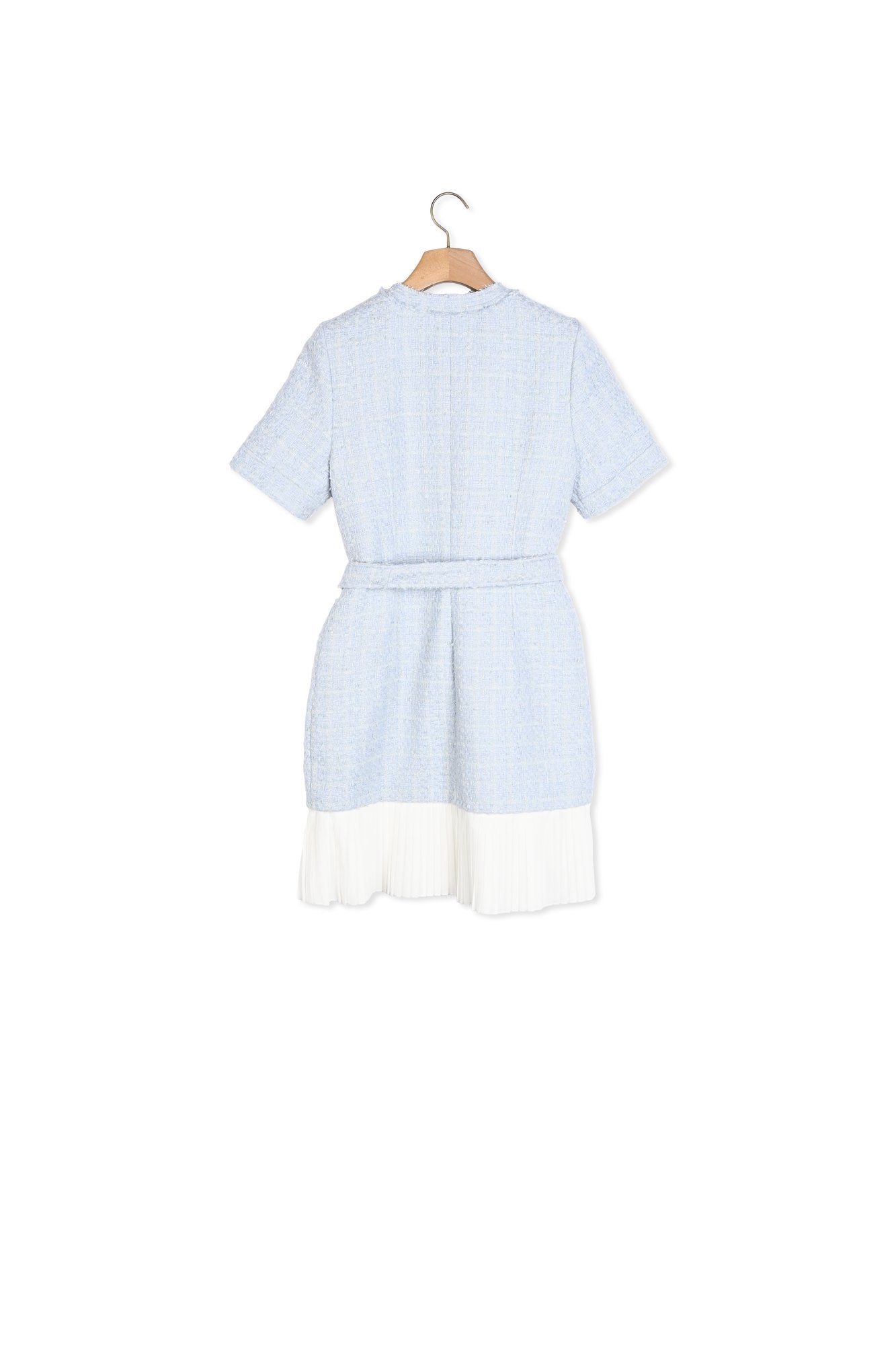 Robe courte en tweed Sandro seconde main