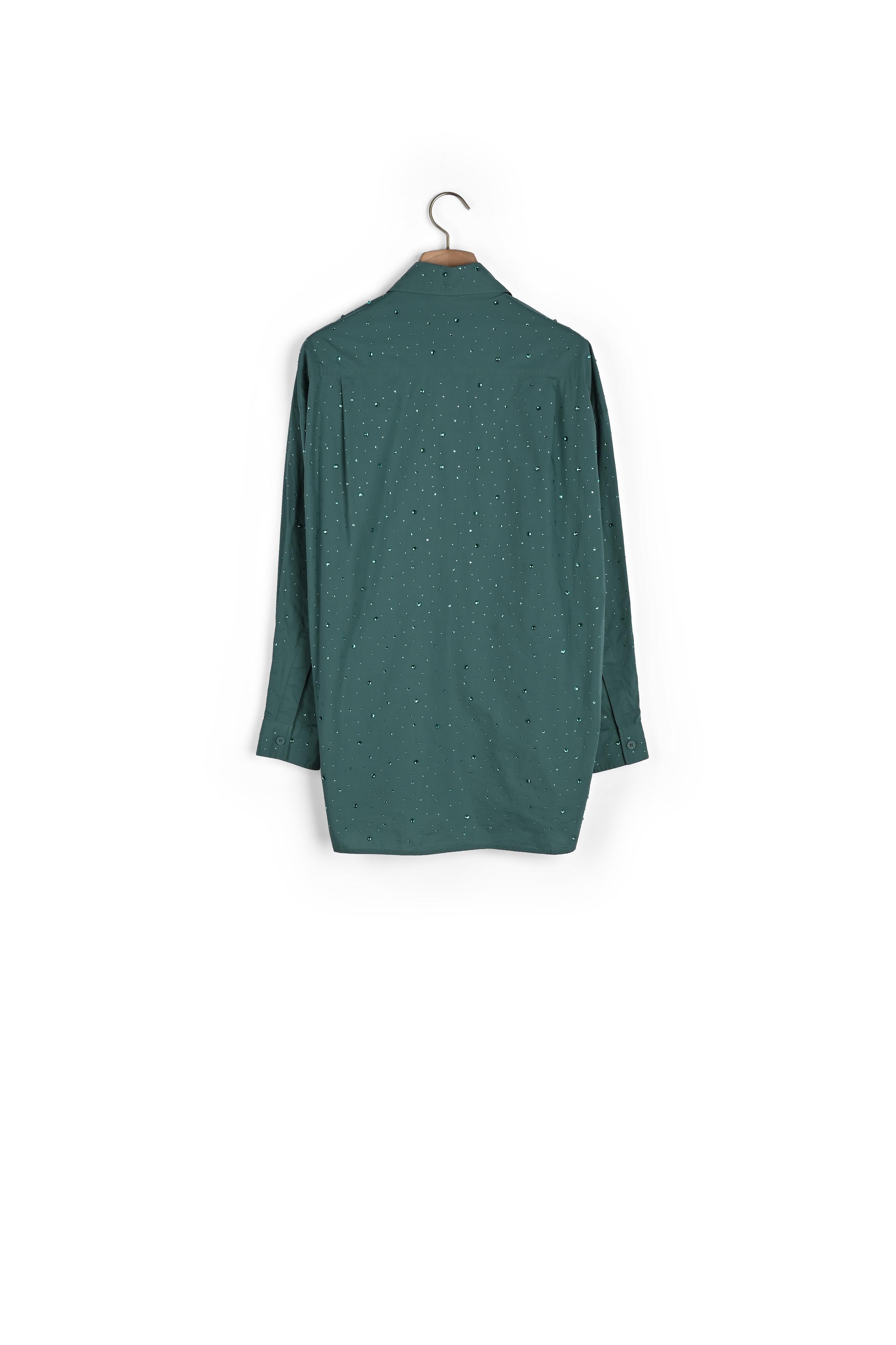 Chemise ornée de strass Sandro seconde main