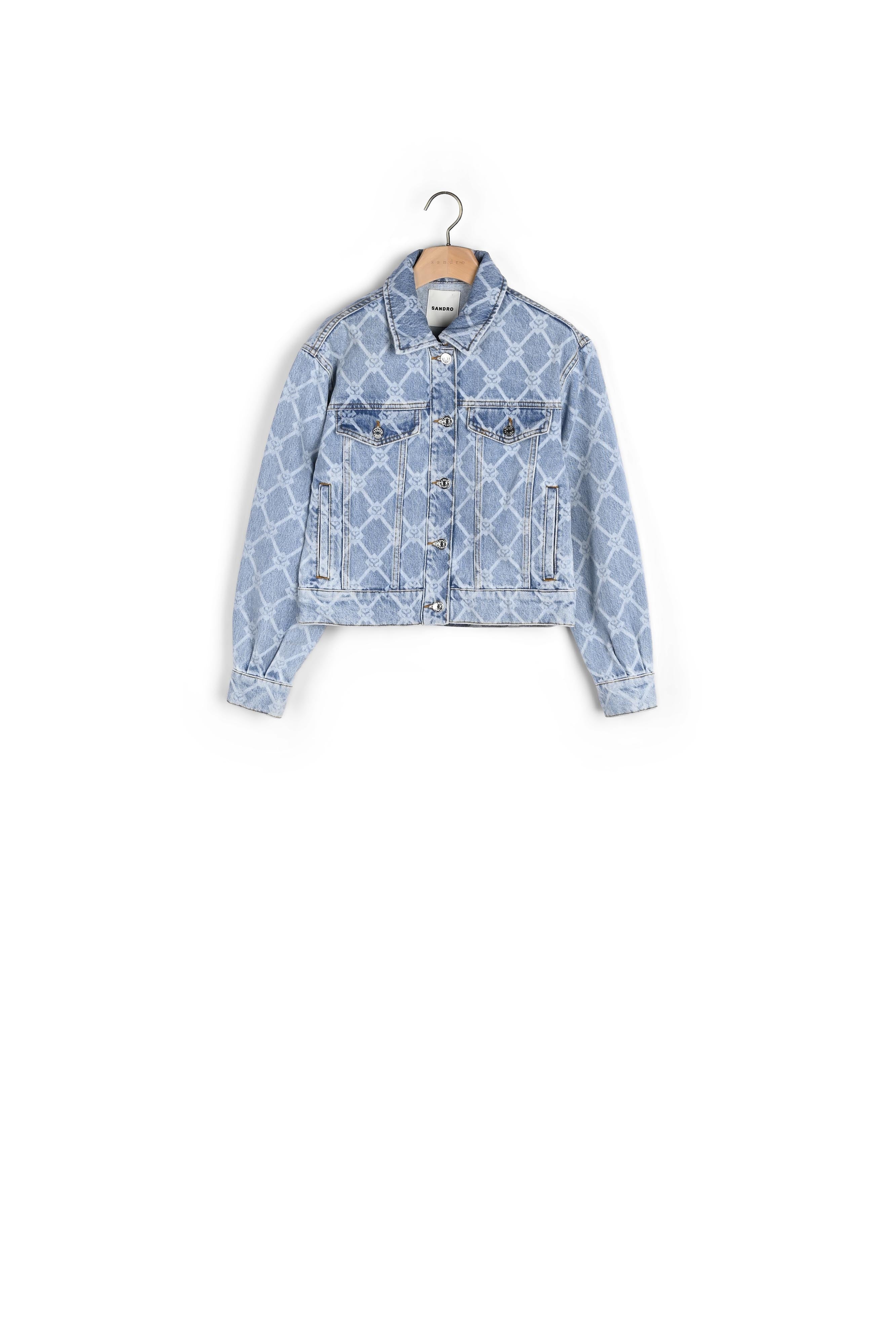 Blouson en Jean Sandro seconde main