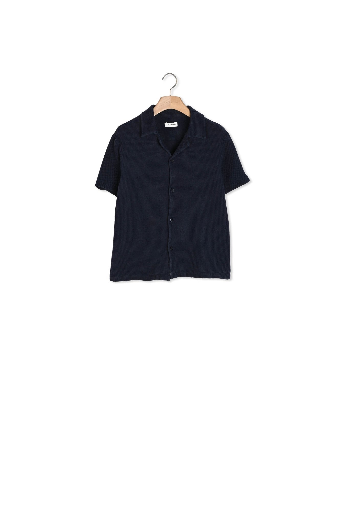 Chemise Marine Sandro seconde main