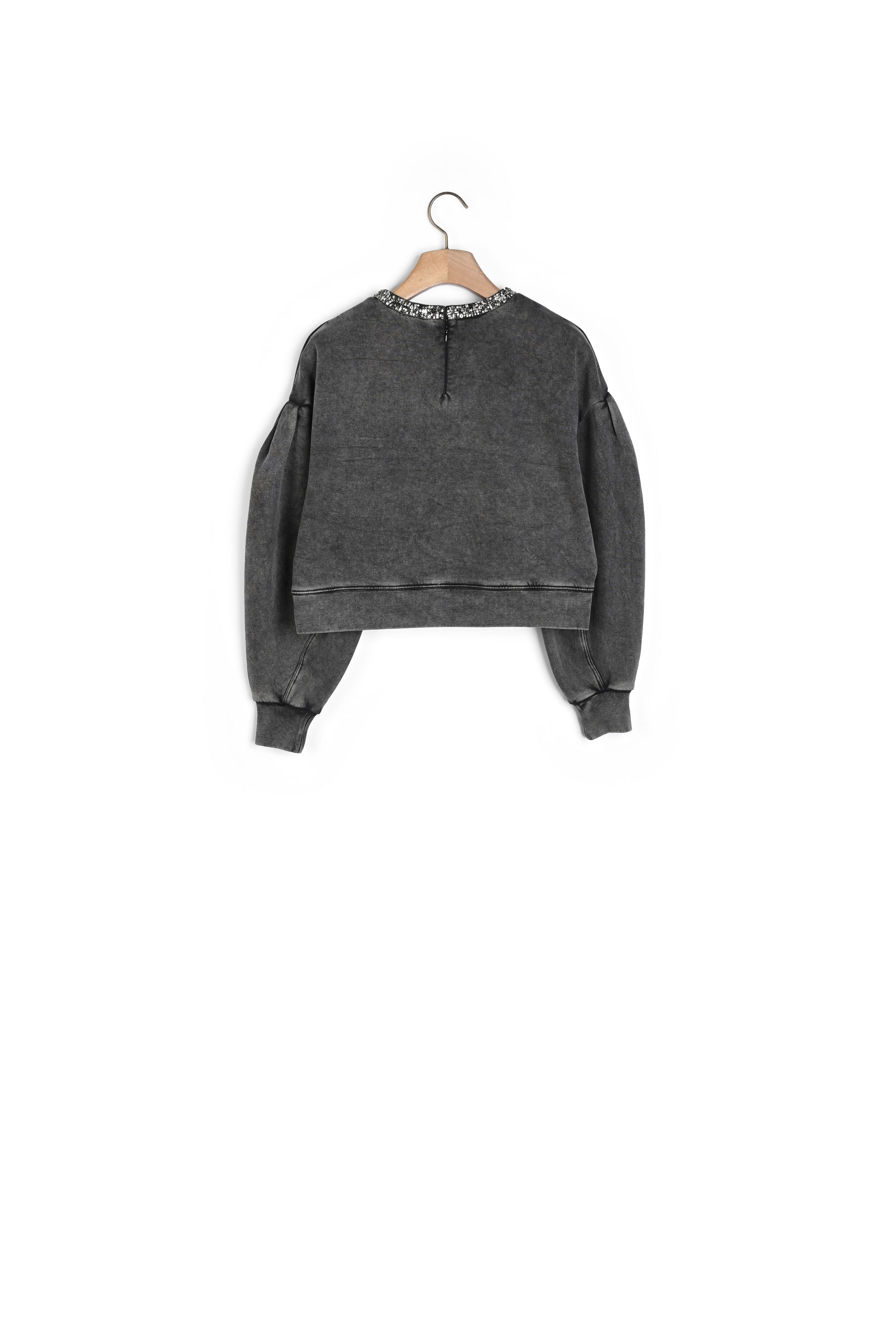 Sweat à col bijoux Sandro seconde main