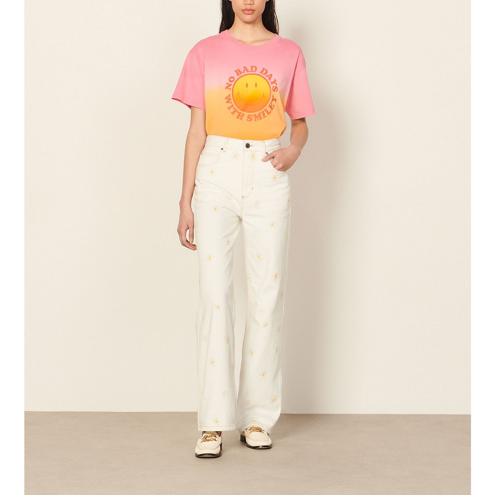 Jean large Sandro seconde main