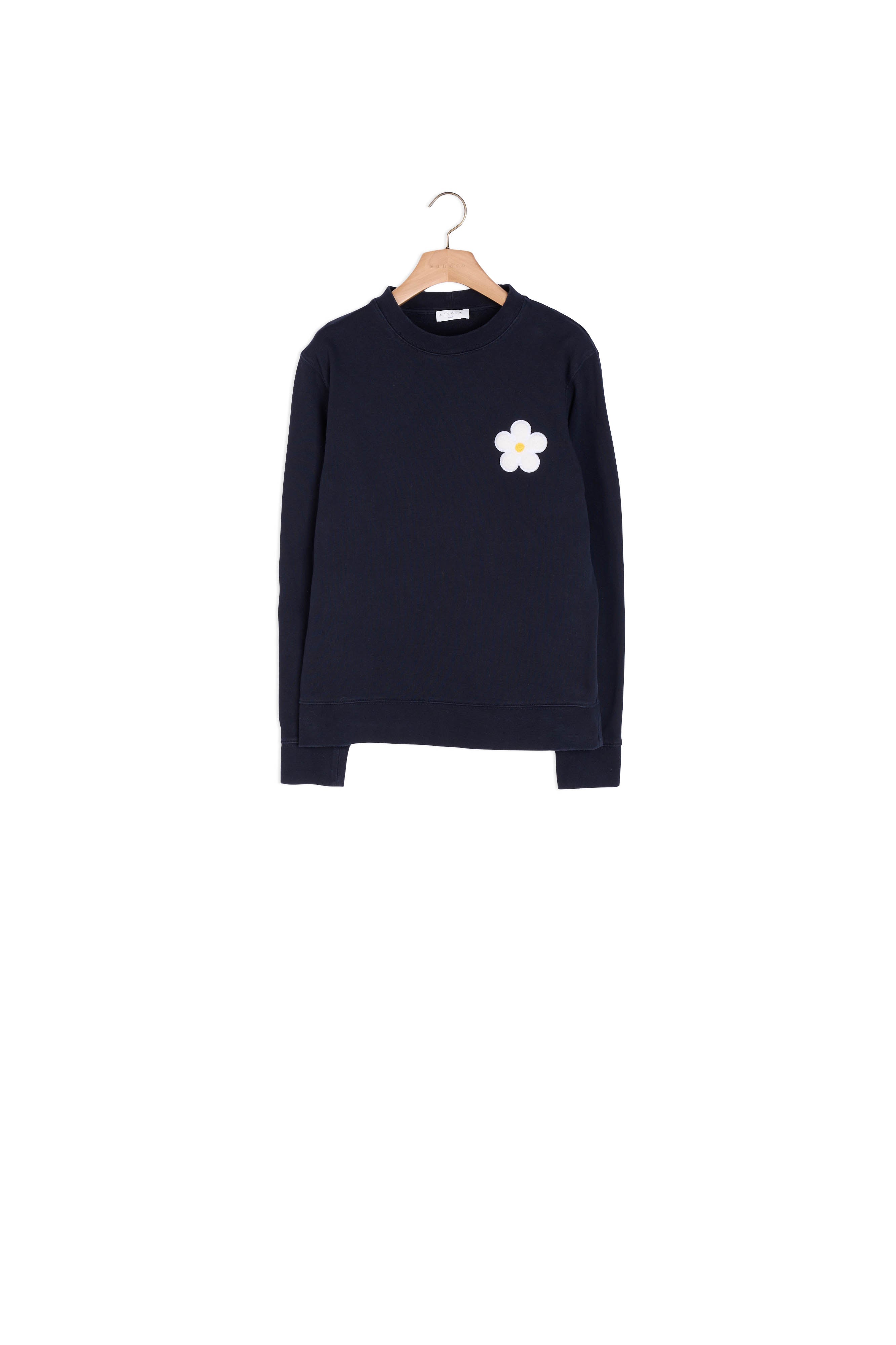 Sweat avec patch brodé Sandro seconde main