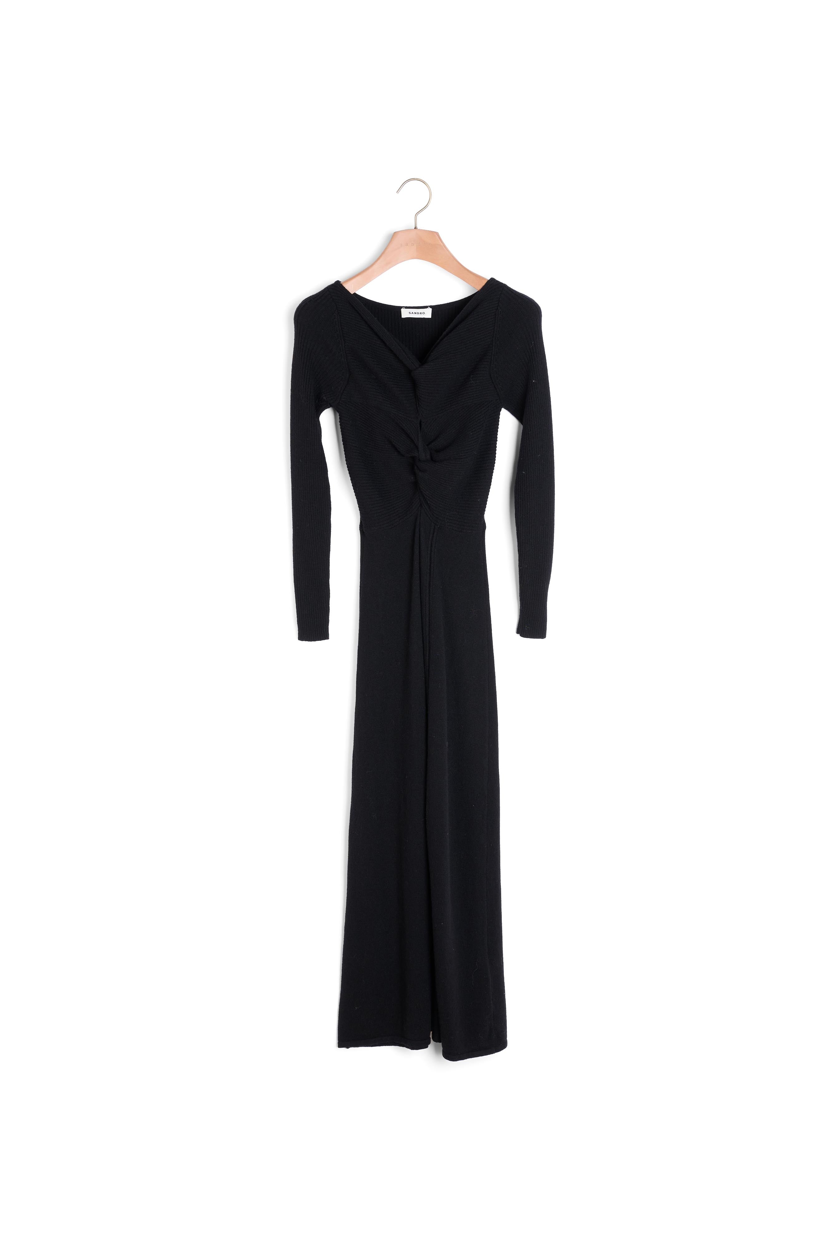 Robe en Maille torsadée Sandro seconde main