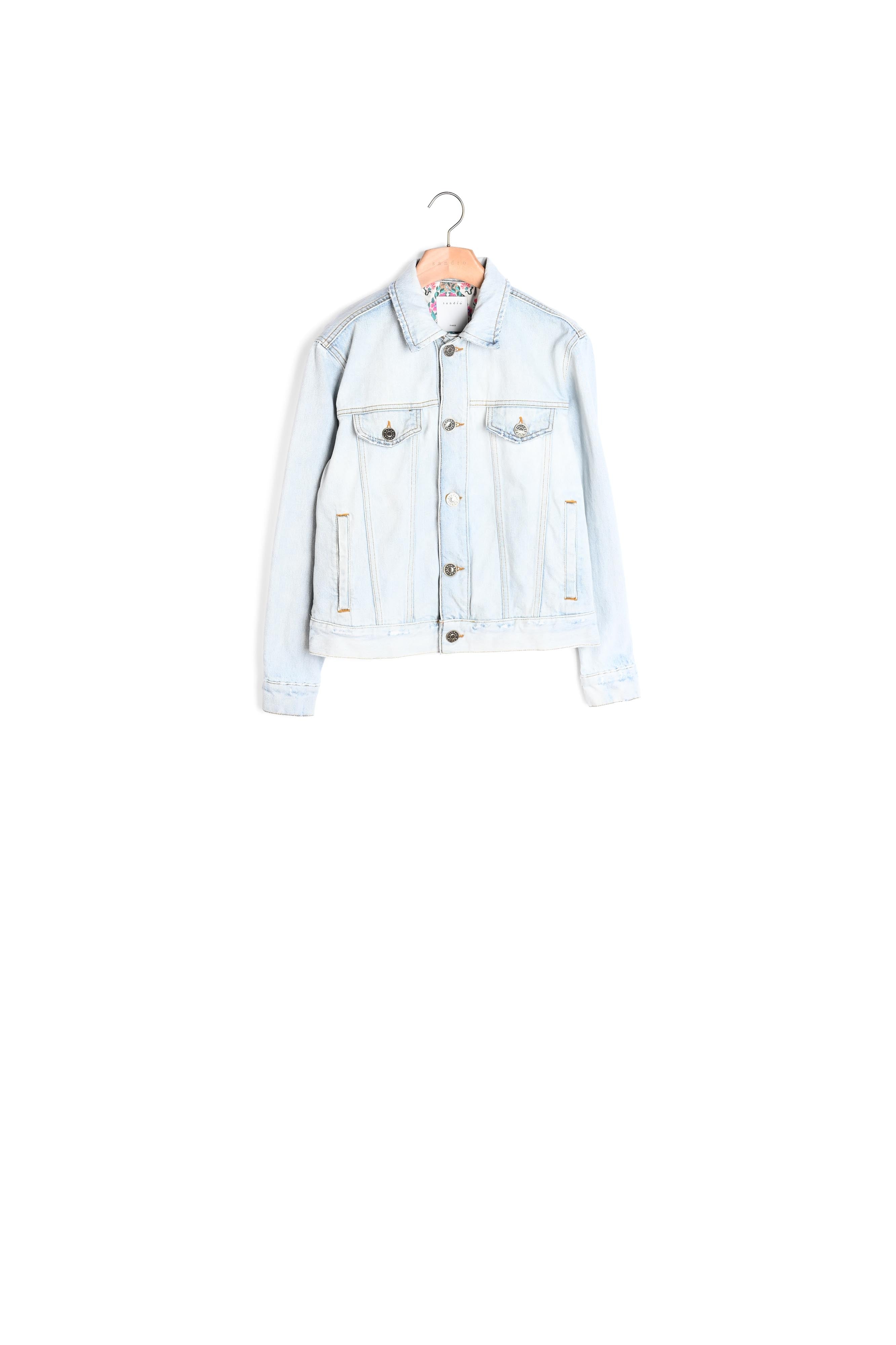 Veste en Jean Sandro seconde main