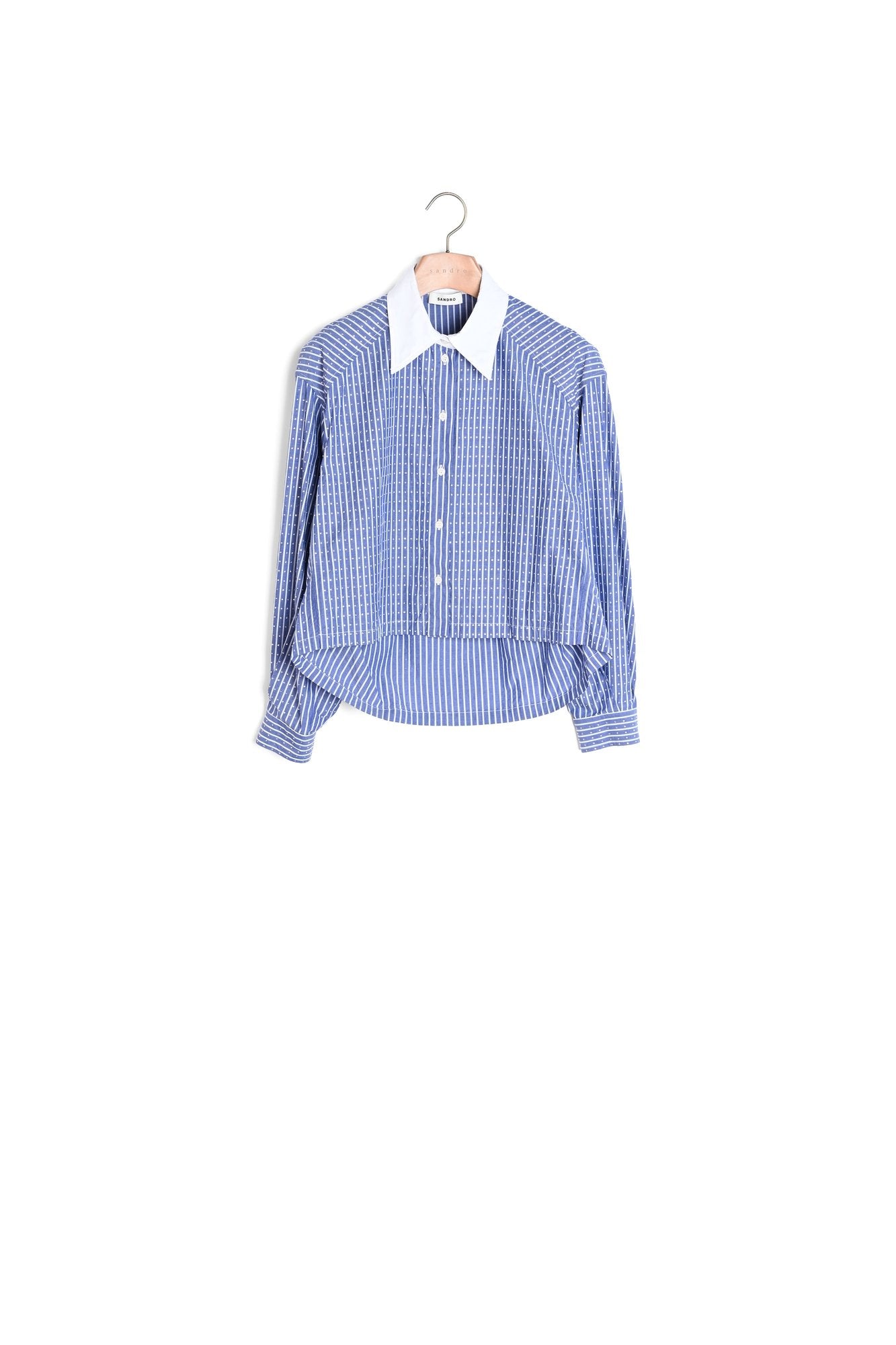 Chemise courte oversize Sandro seconde main