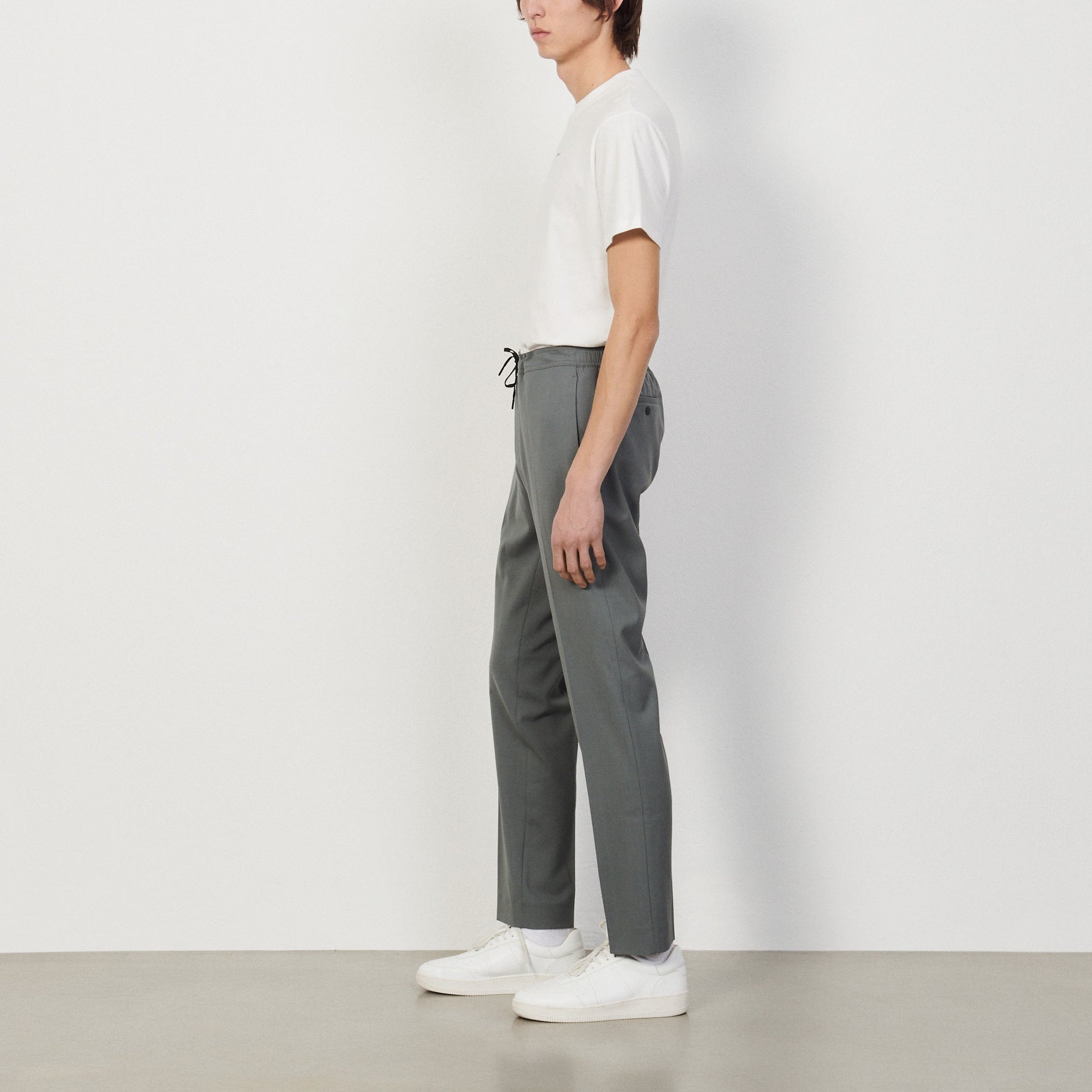 Pantalon à ceinture élastiquée Sandro seconde main