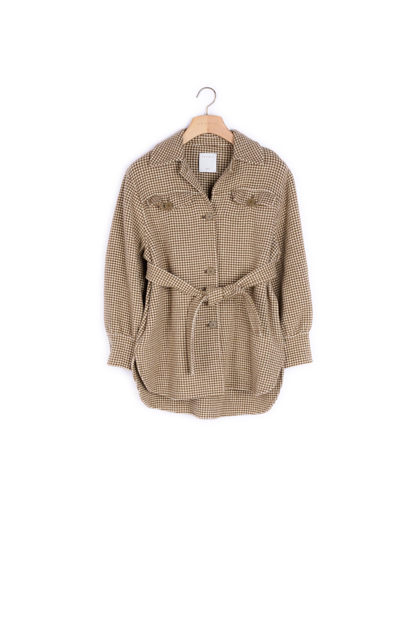 Outerwear Camel Sandro seconde main