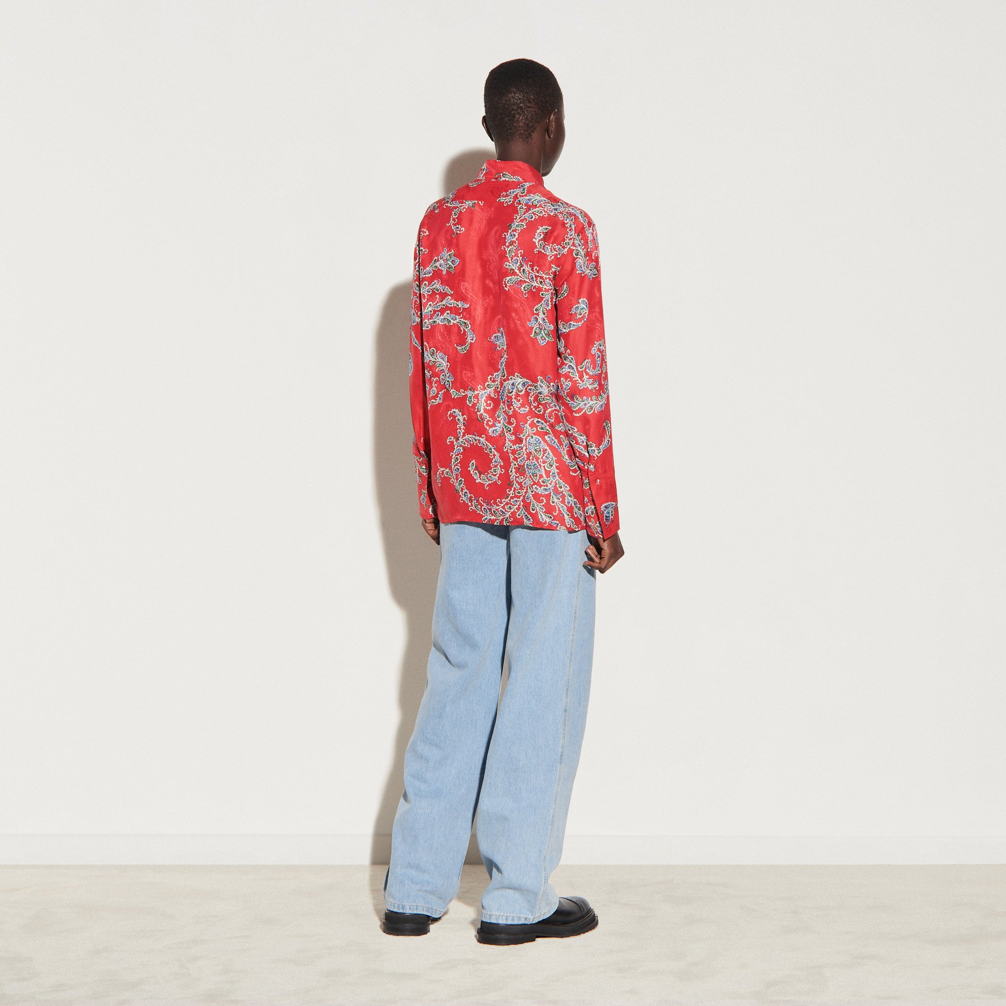 Chemise imprimée en all-over Sandro seconde main