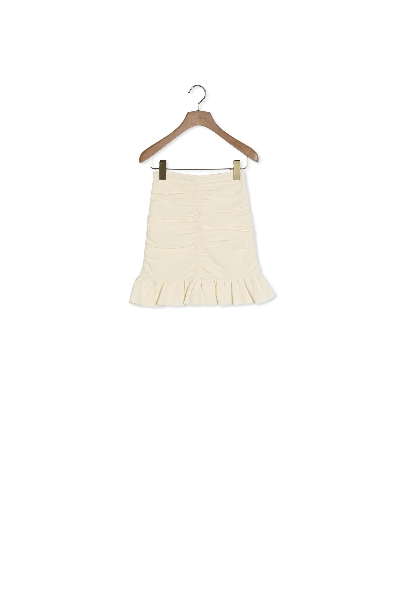 Jupe courte froncée Sandro seconde main