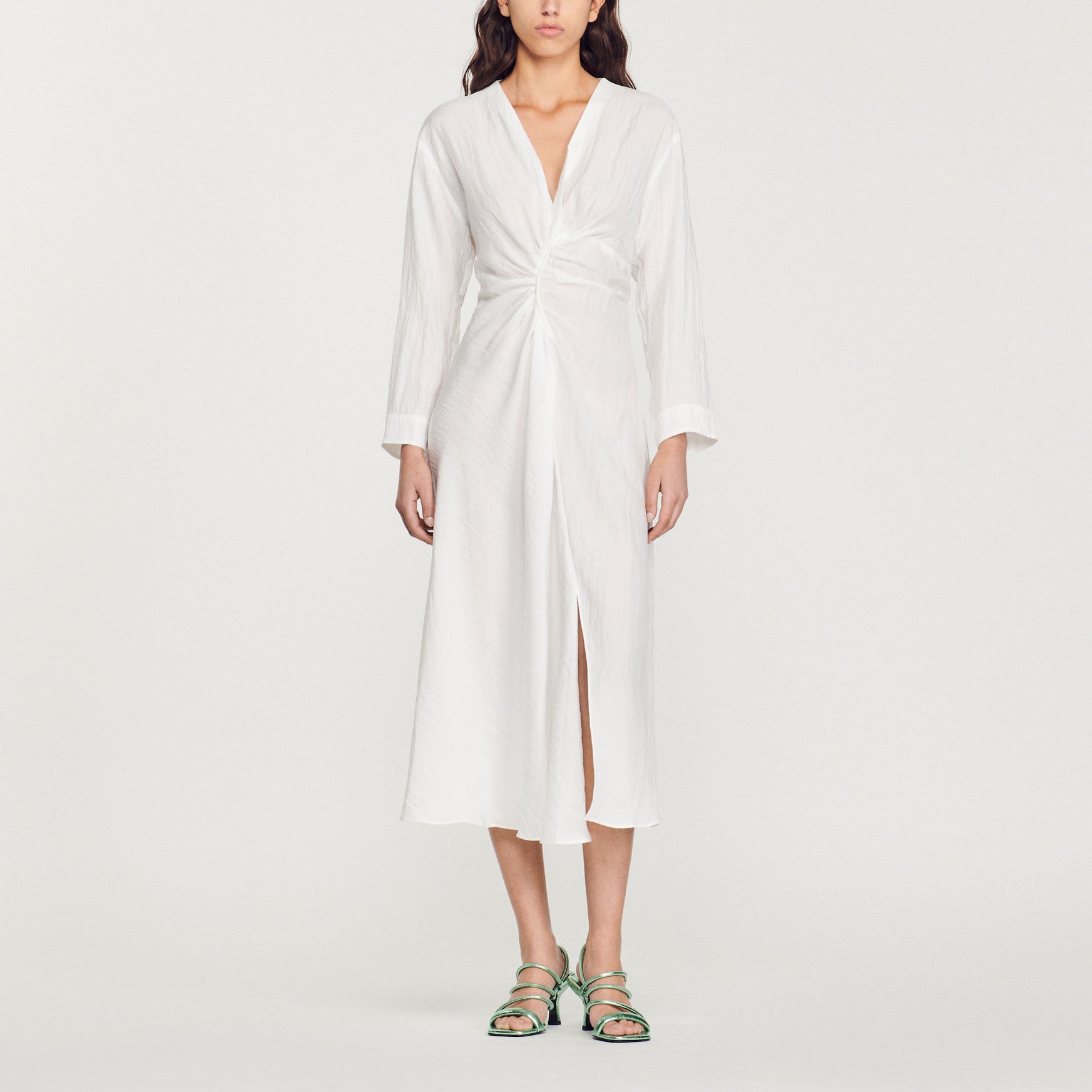 Robe longue fluide Sandro seconde main