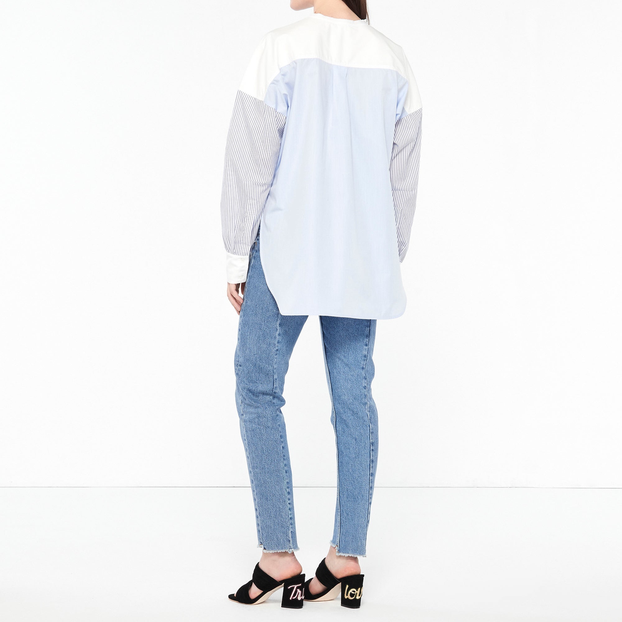 Chemise à rayures fines Sandro seconde main