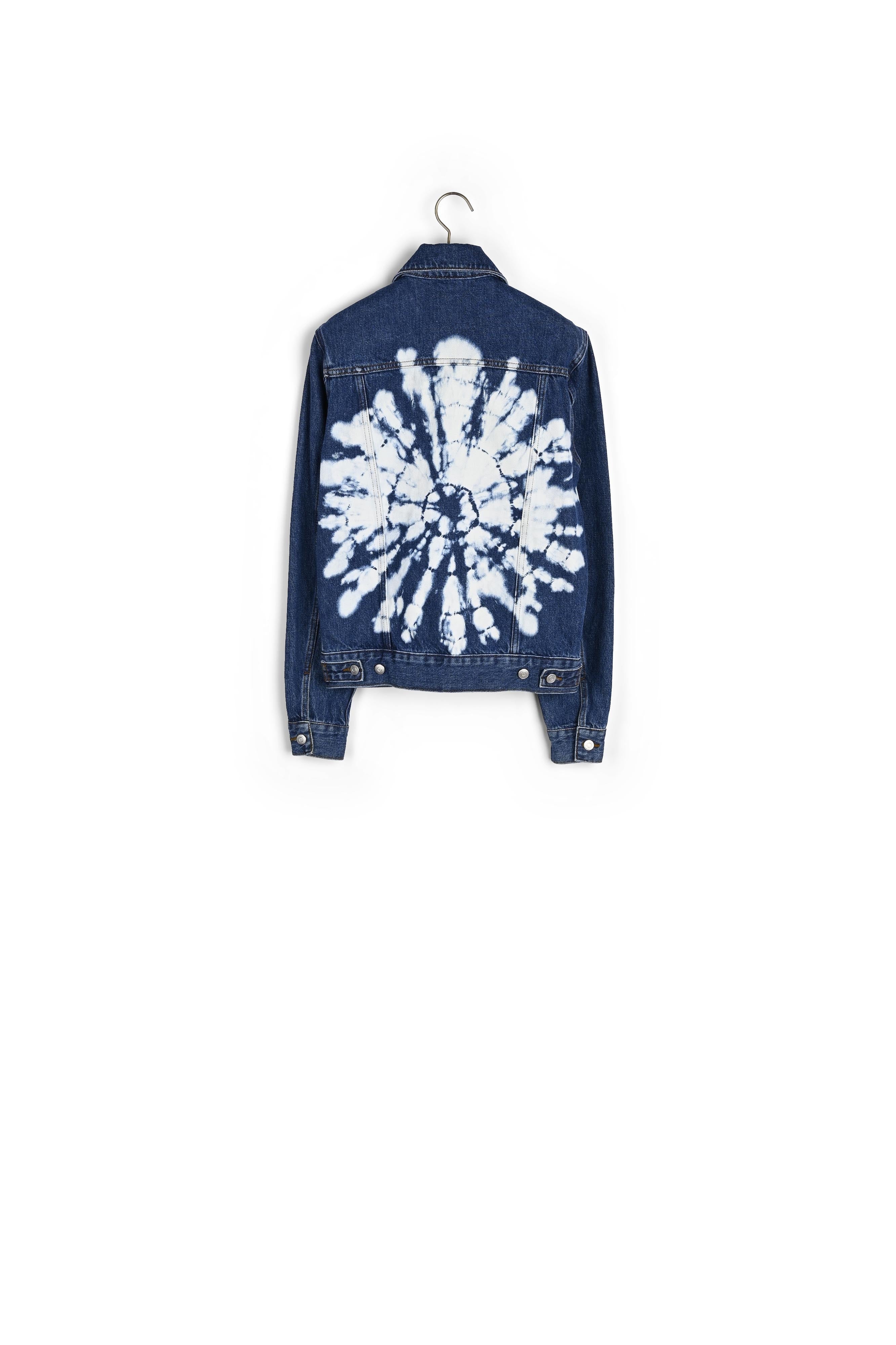 Blouson en Jean dos tie&dye Sandro seconde main