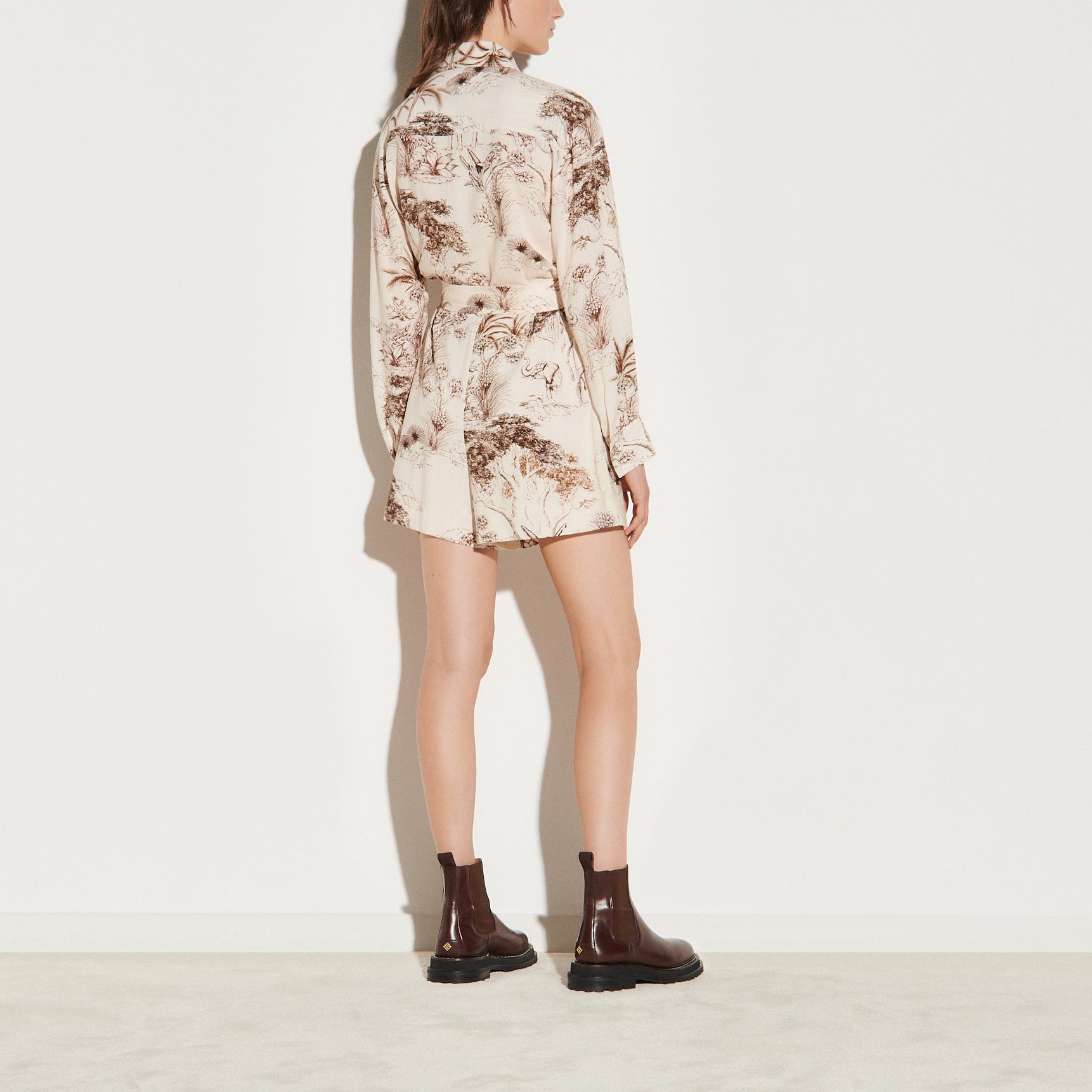 Combi-Short imprimée esprit saharienne Sandro seconde main