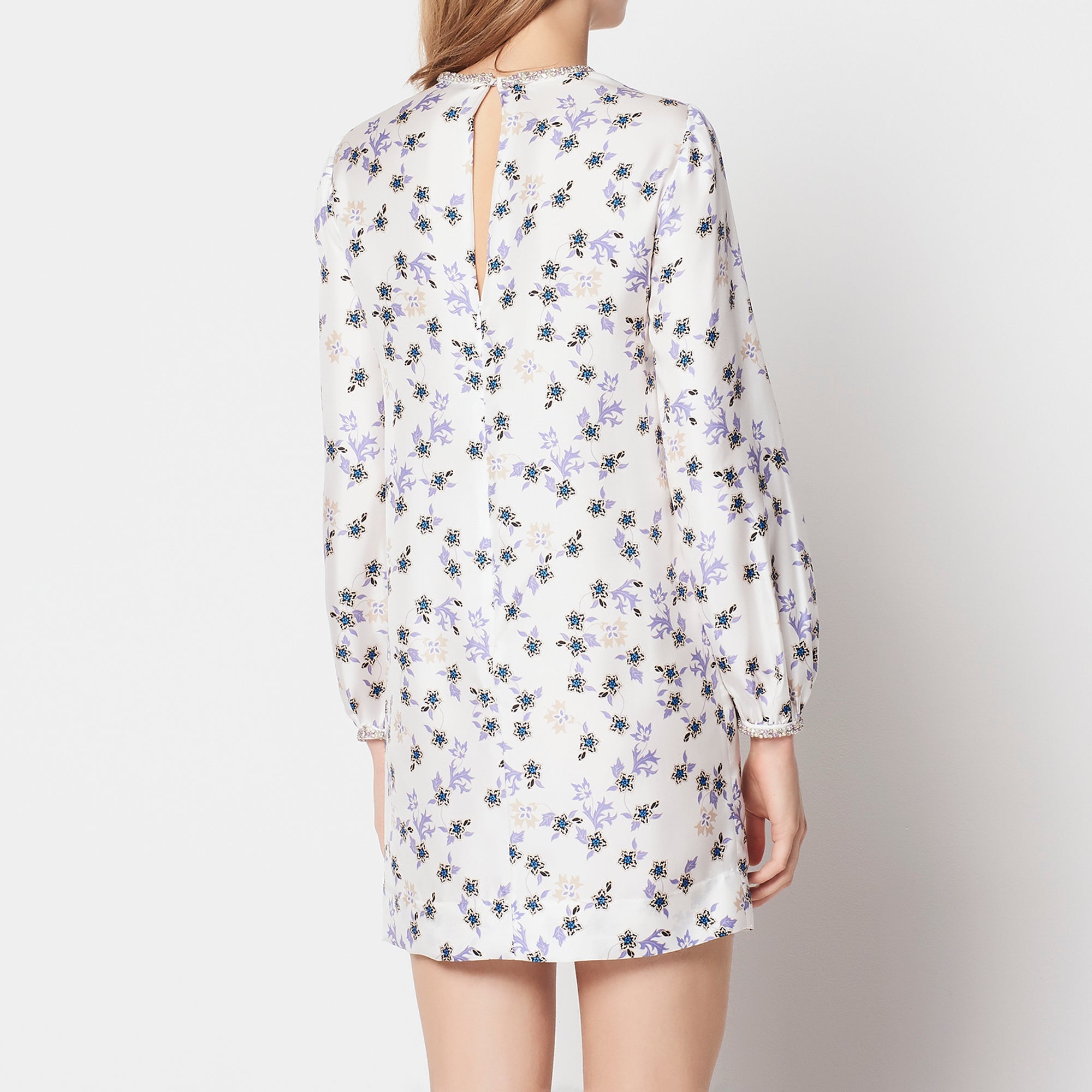 Robe manches longues 100% soie Sandro seconde main