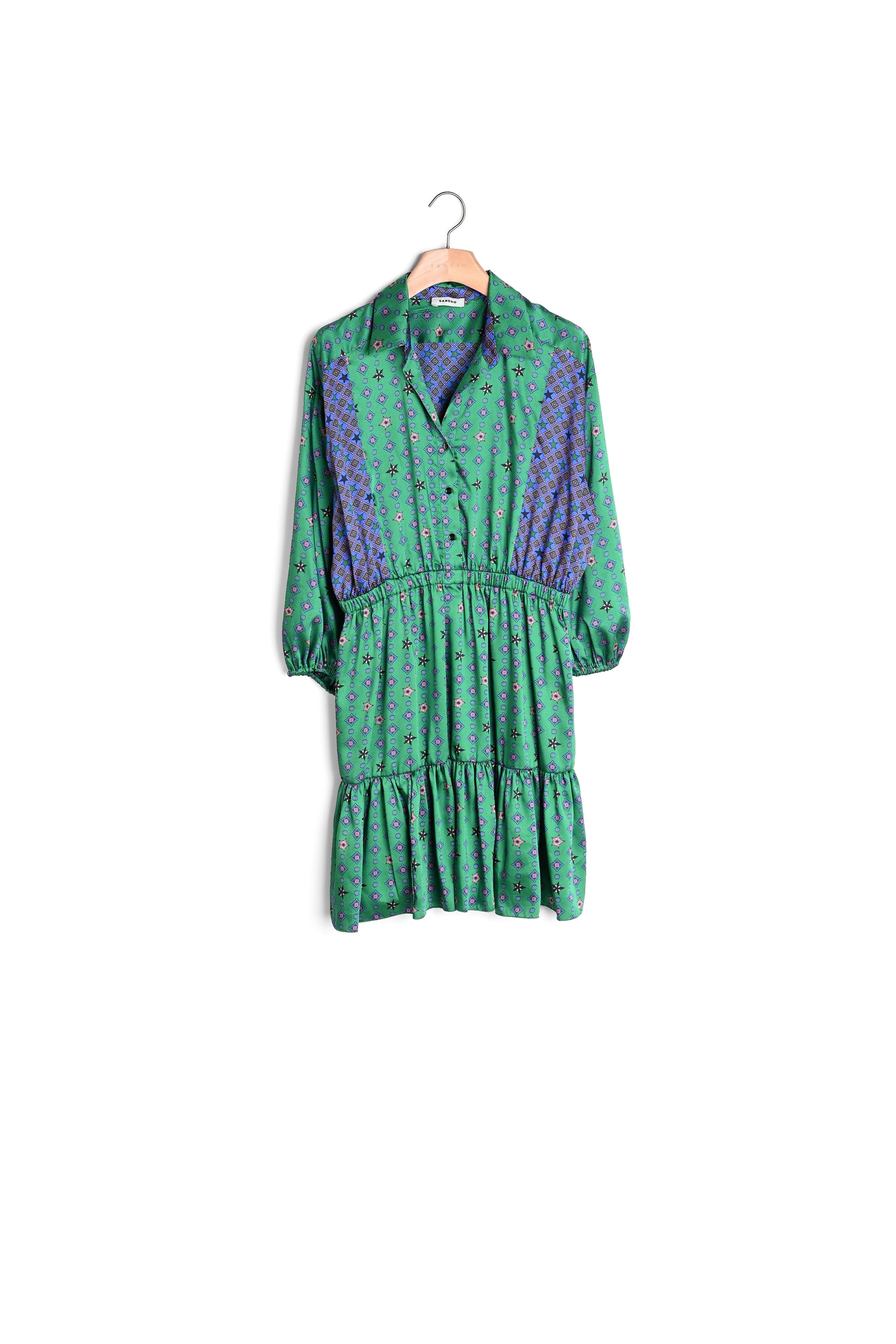 Robe Chemise imprimée Sandro seconde main