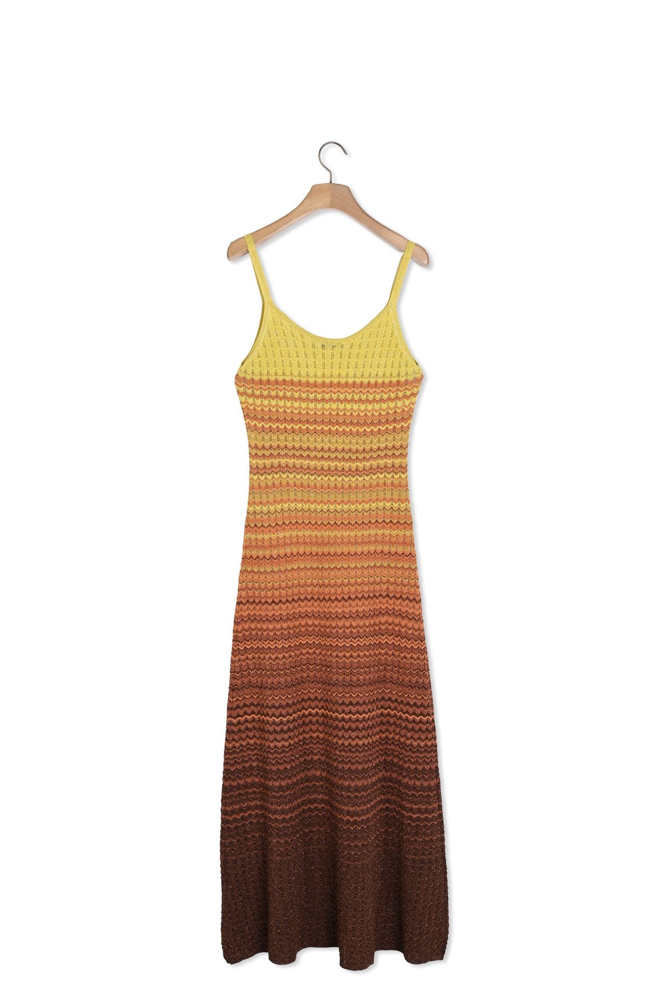 Robe longue en Maille Sandro seconde main