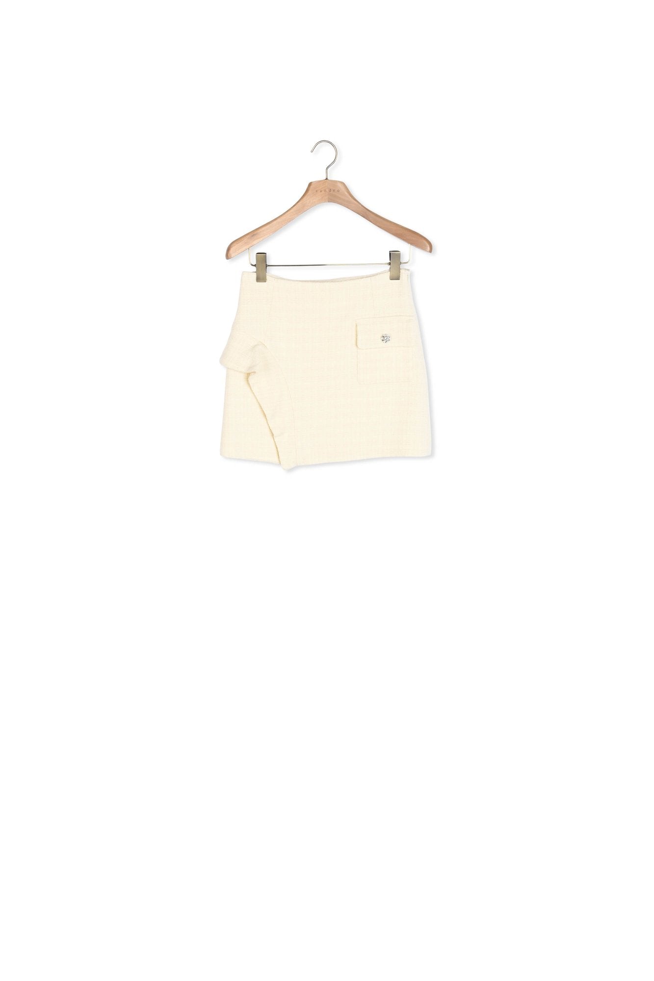 Jupe courte à volant Sandro seconde main