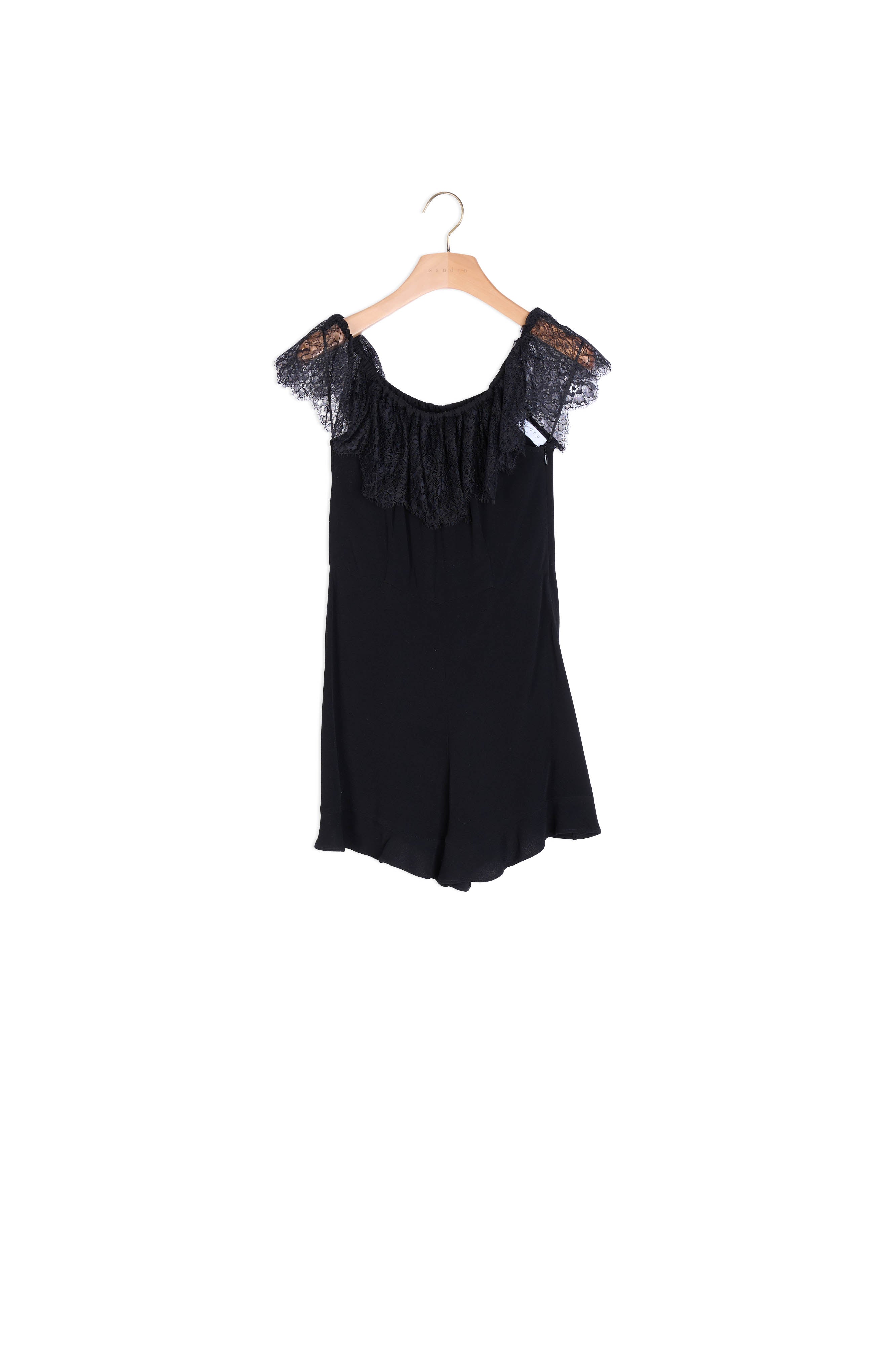 CombiShort bustier avec dentelle Sandro seconde main