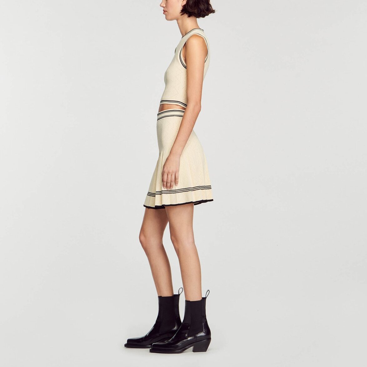 Pull court sans manches Sandro seconde main