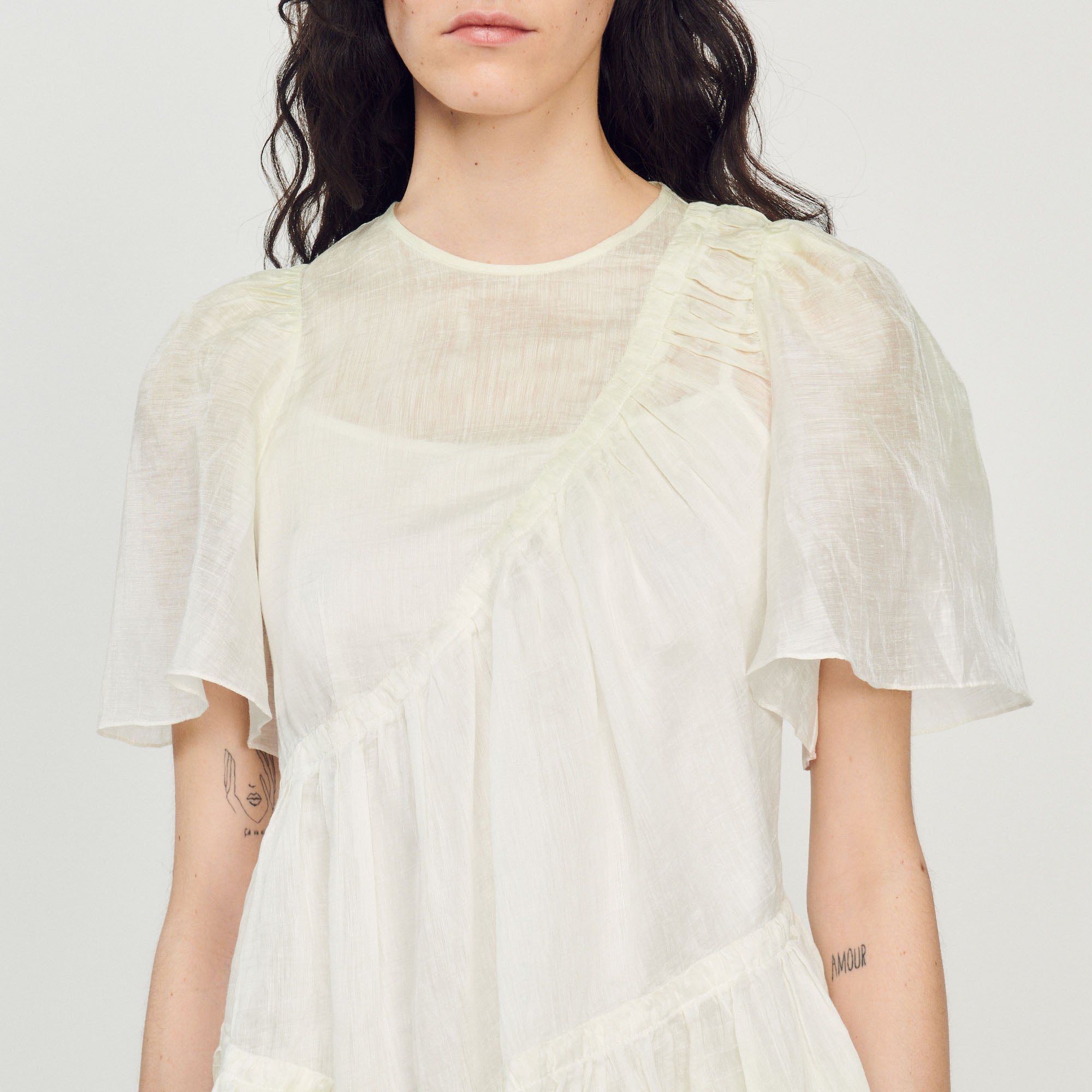 Robe courte tie&dye Sandro seconde main