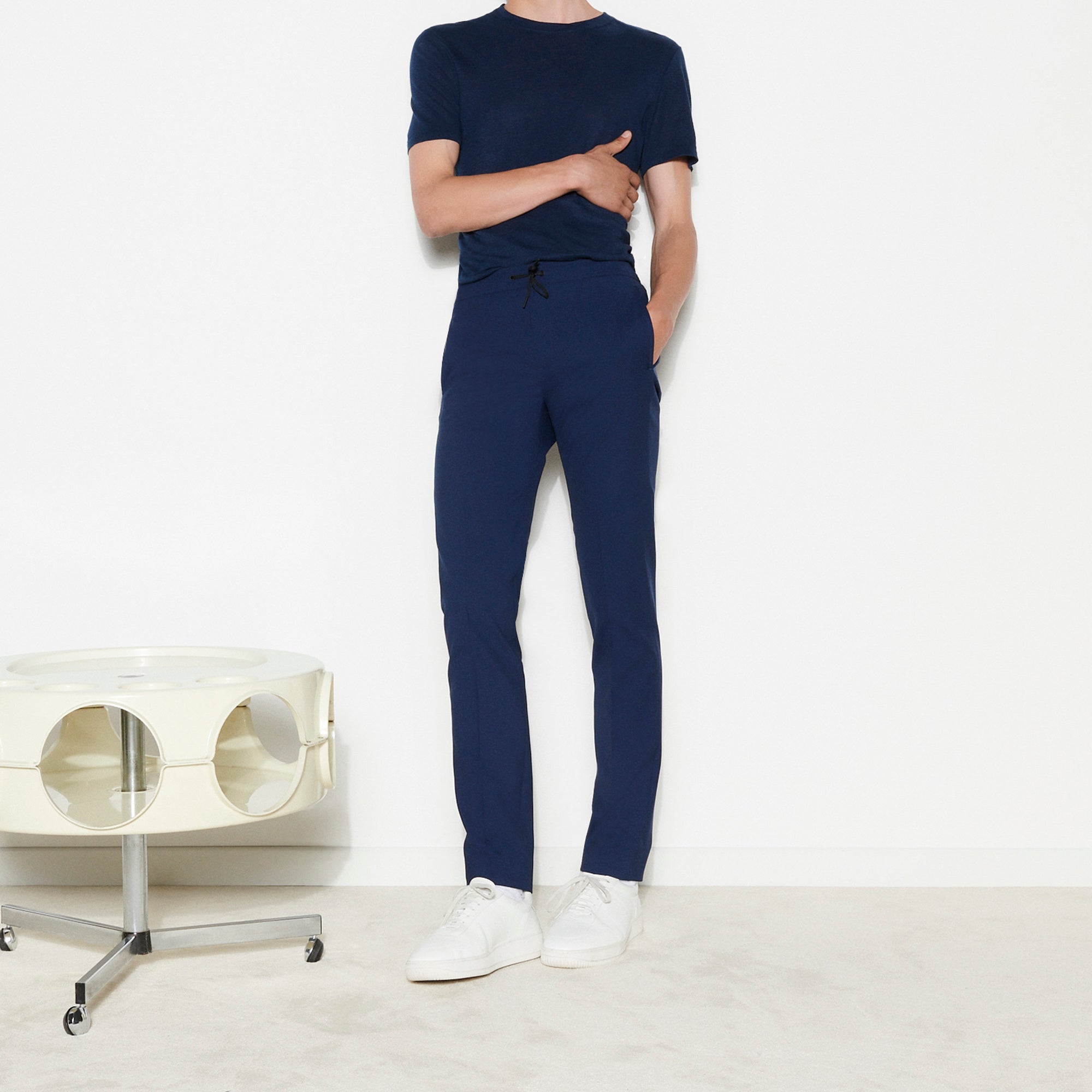 Pantalon à ceinture élastiquée Sandro seconde main