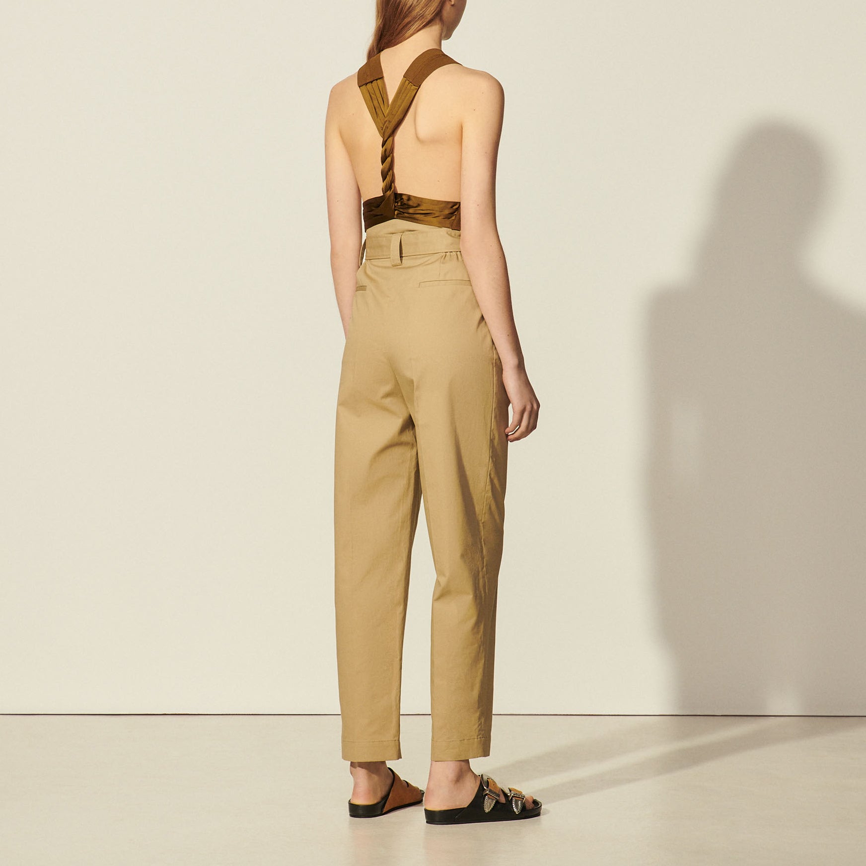 Débardeur au dos twisté Sandro seconde main