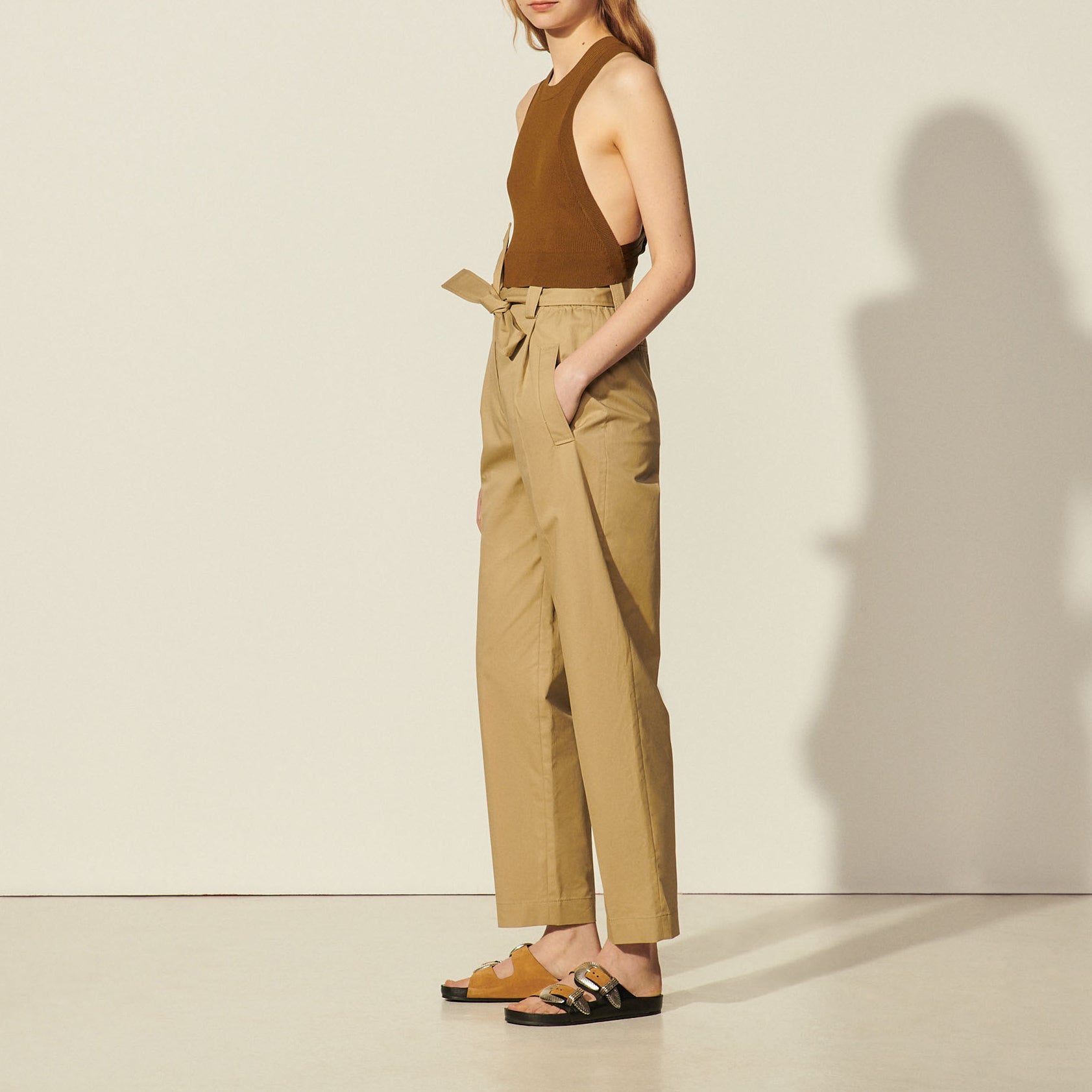 Débardeur au dos twisté Sandro seconde main