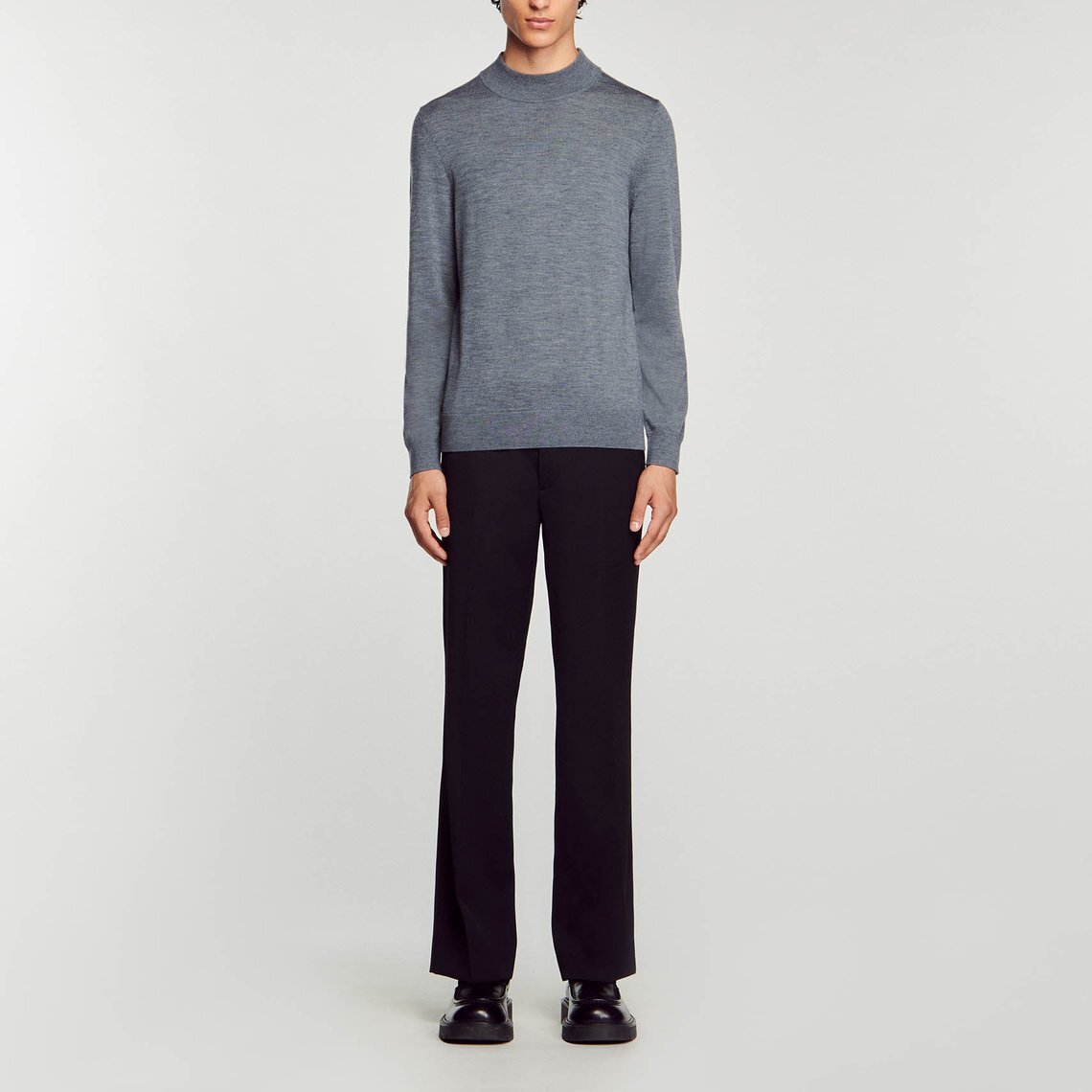 Pull à col cheminée Sandro seconde main