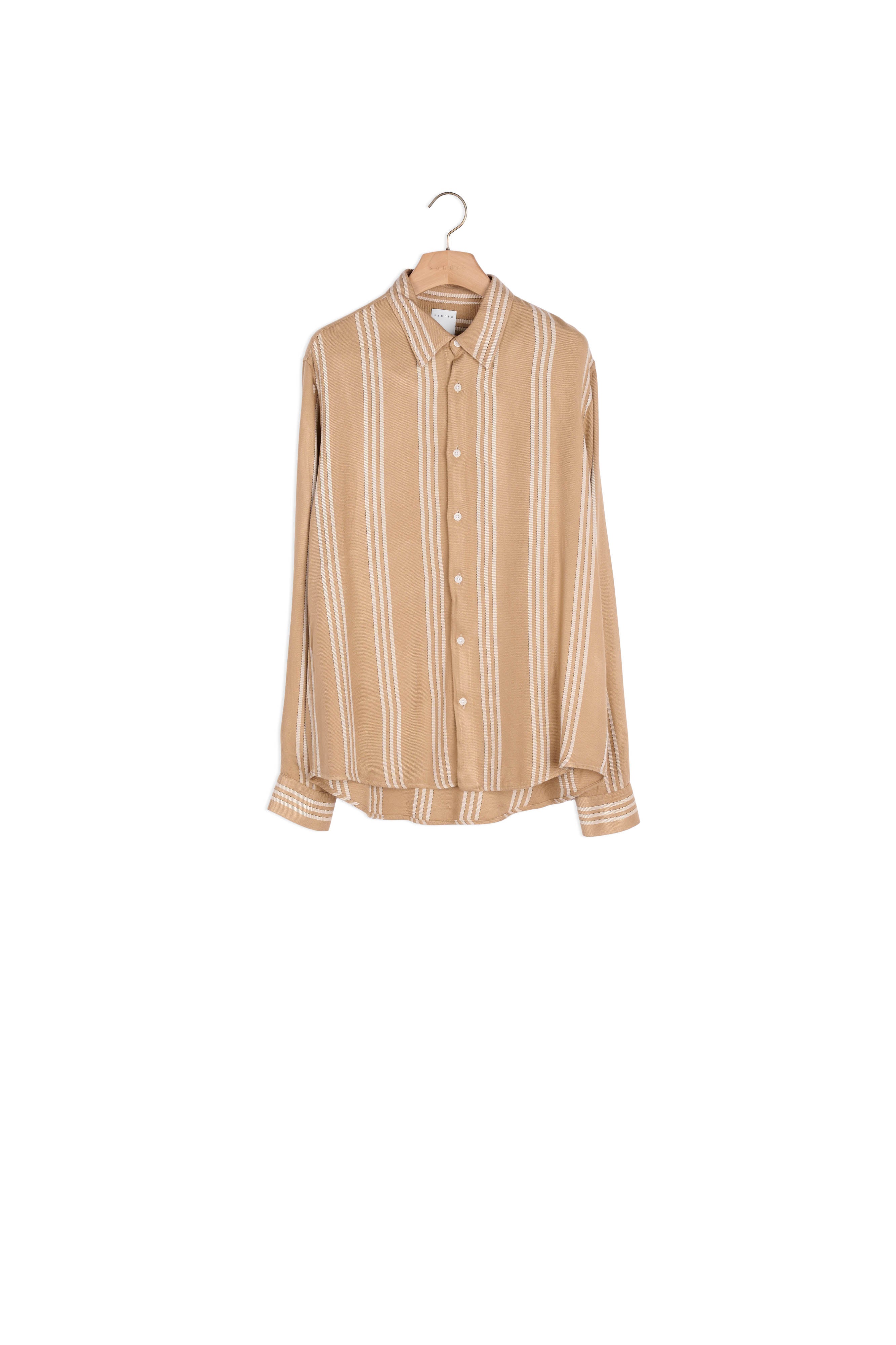 Chemise Beige Sandro seconde main