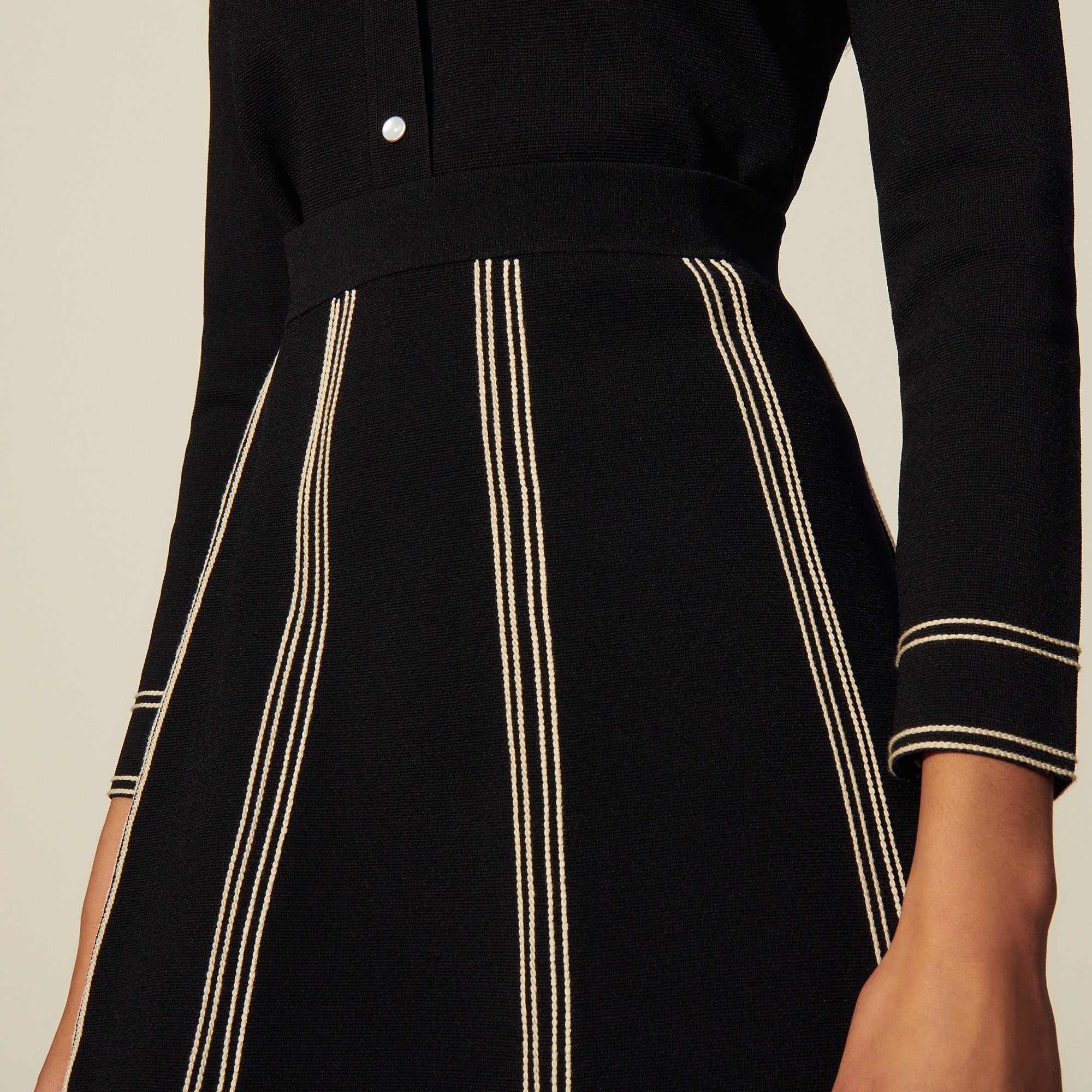 Jupe trapèze en Maille Sandro seconde main