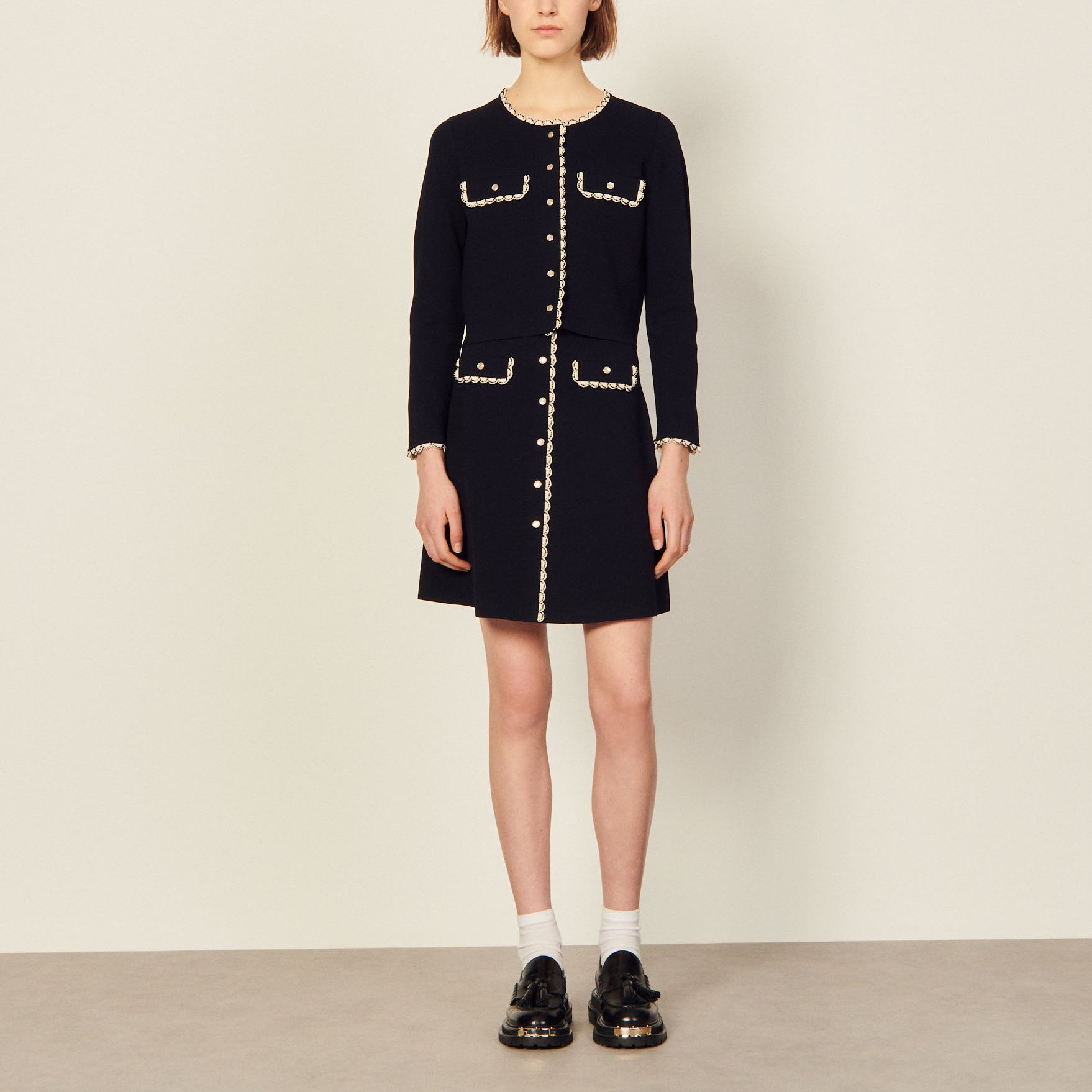 Cardigan court Sandro seconde main