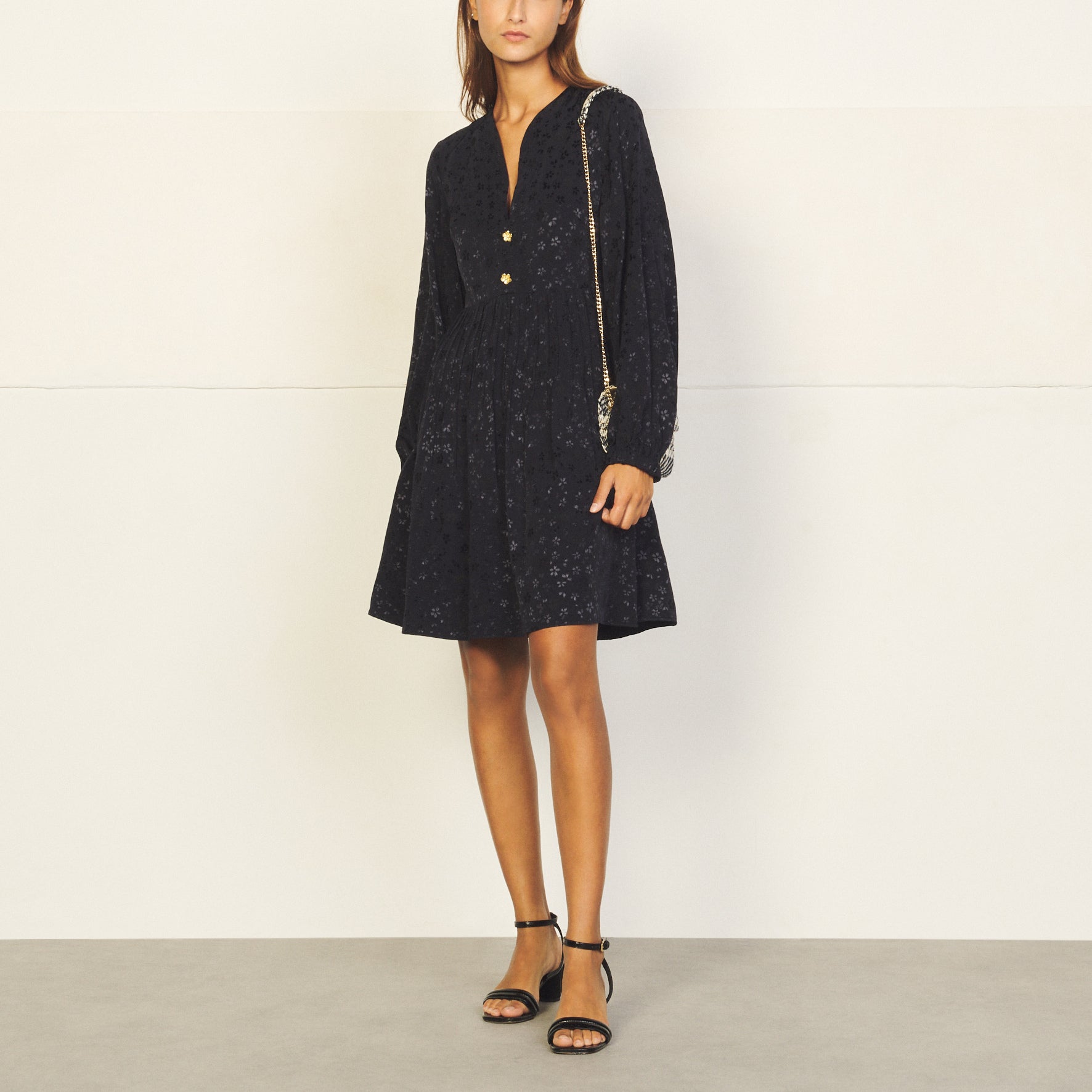 Robe Navy Sandro seconde main