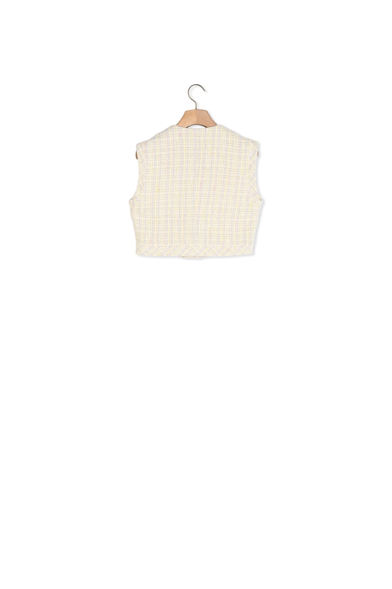 Veston en tweed fantaisie Sandro seconde main