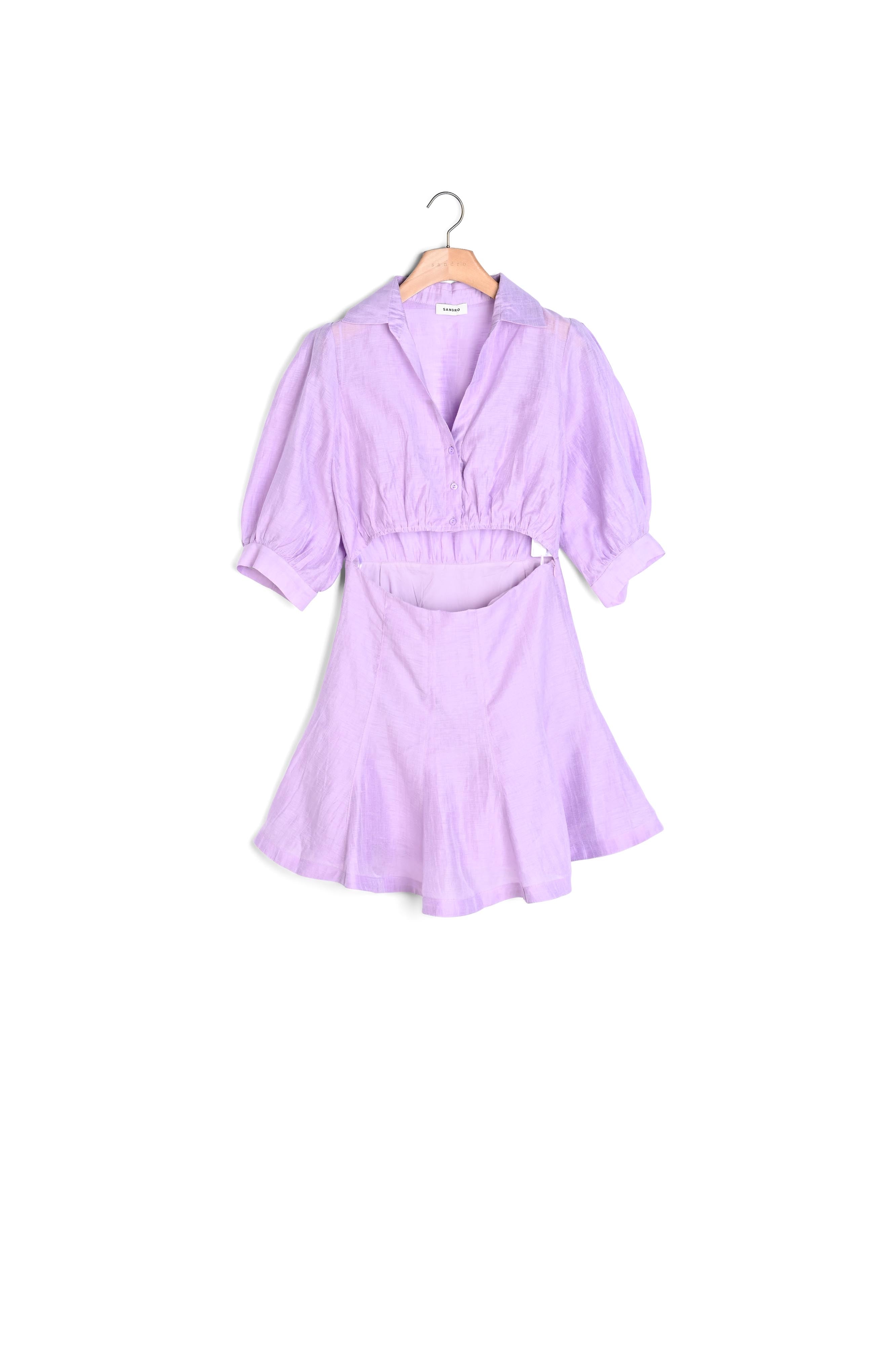 Robe courte ouverte Sandro seconde main