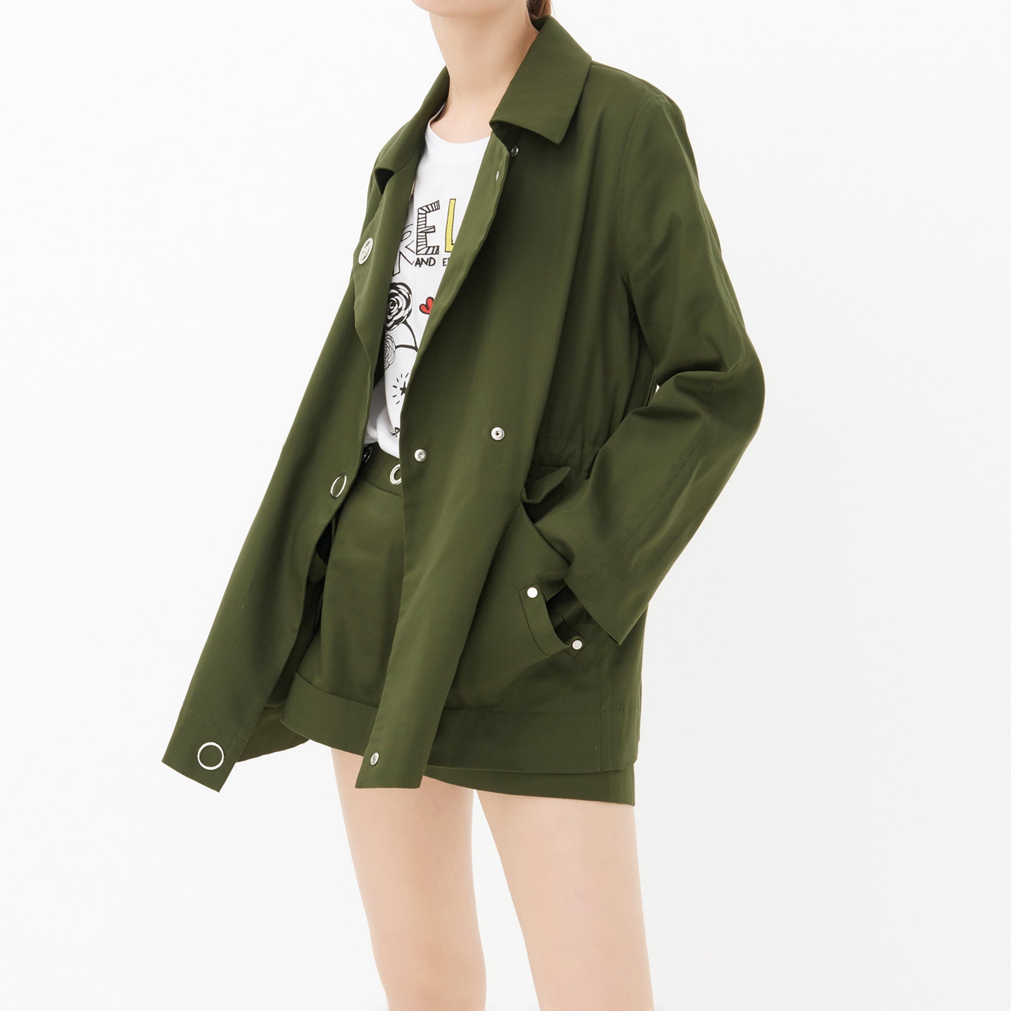 Outerwear Kaki Sandro seconde main